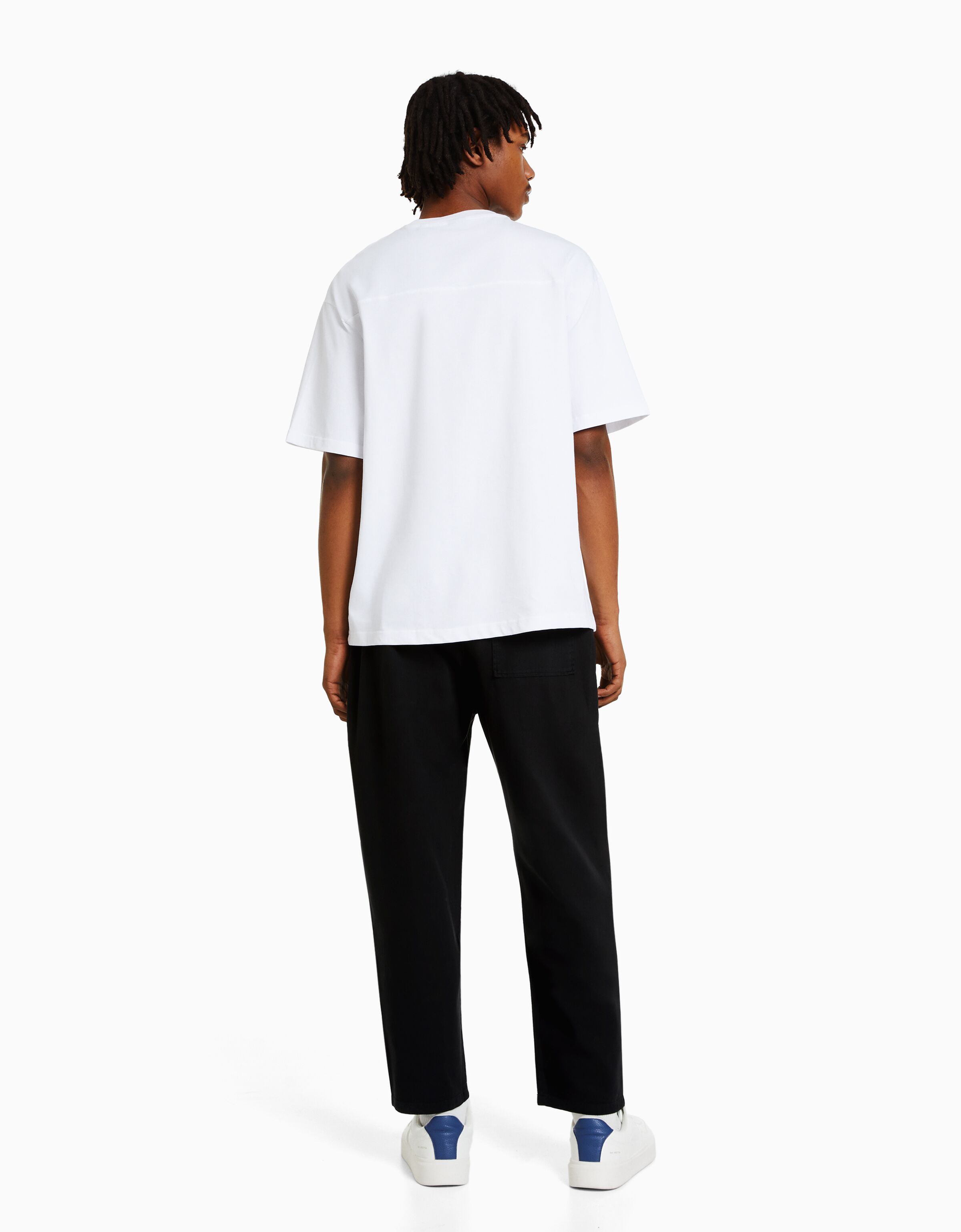 Pantalón loose rústico