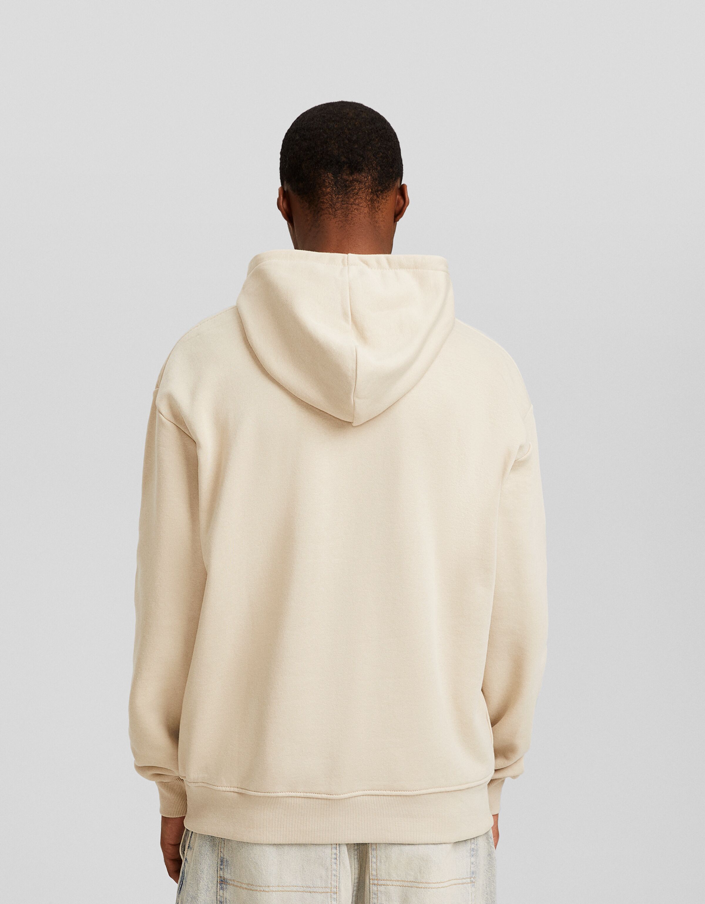 Sudadera capucha print