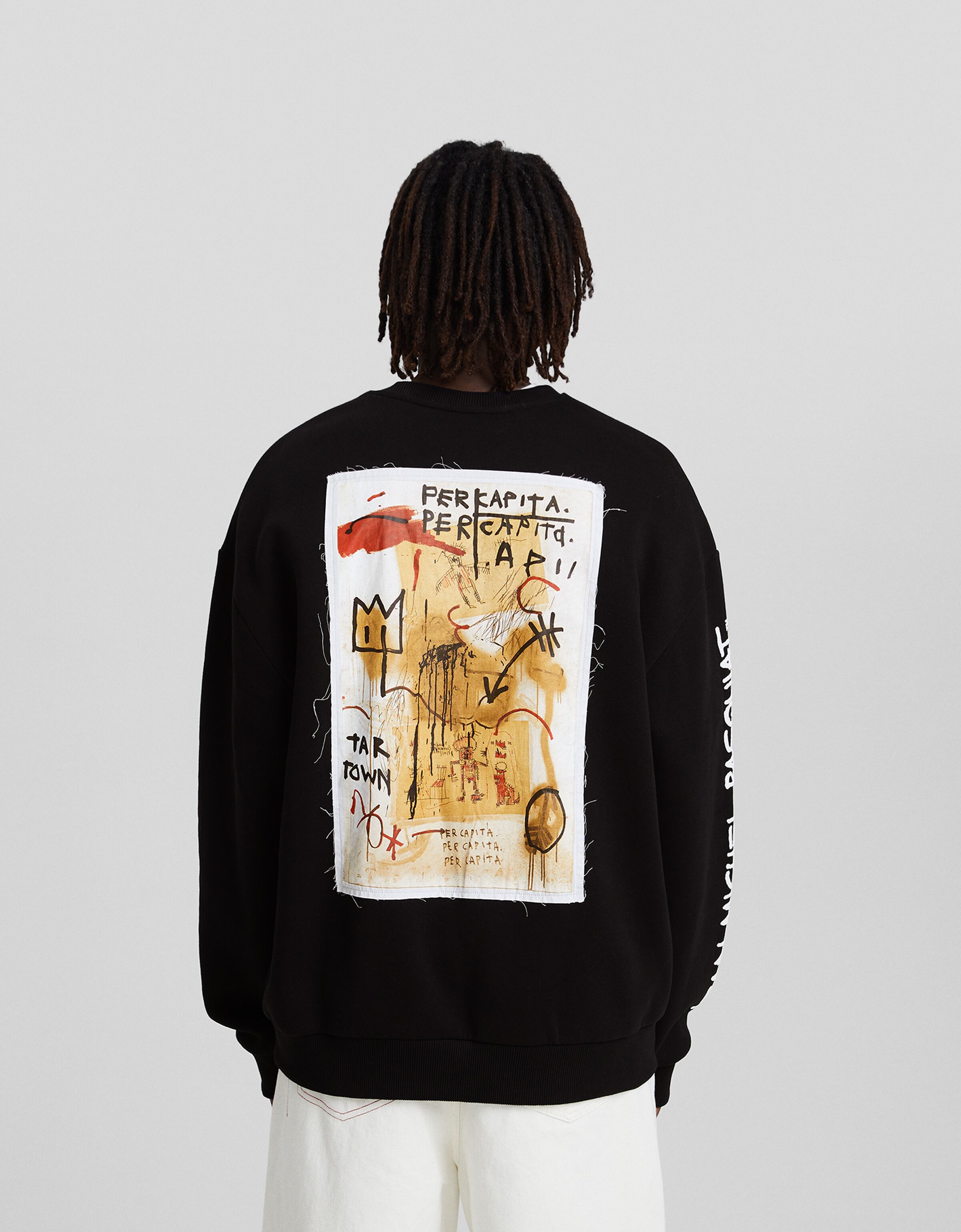 Sudadera Jean-Michel Basquiat print