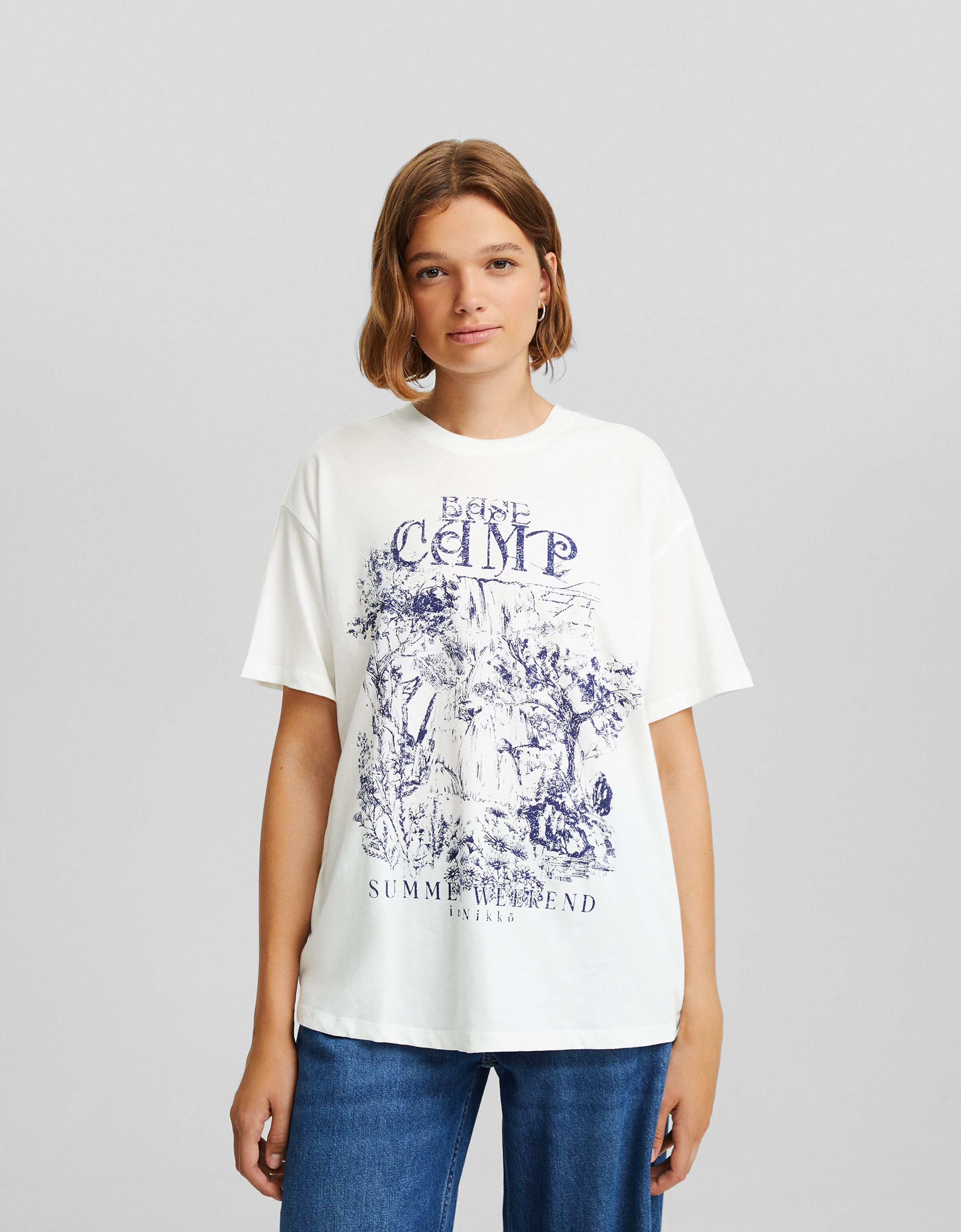 Camiseta manga corta print