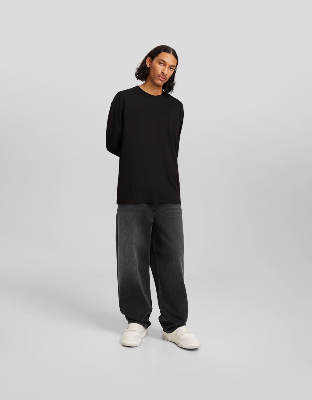 Jeans skater fit efecto lavado