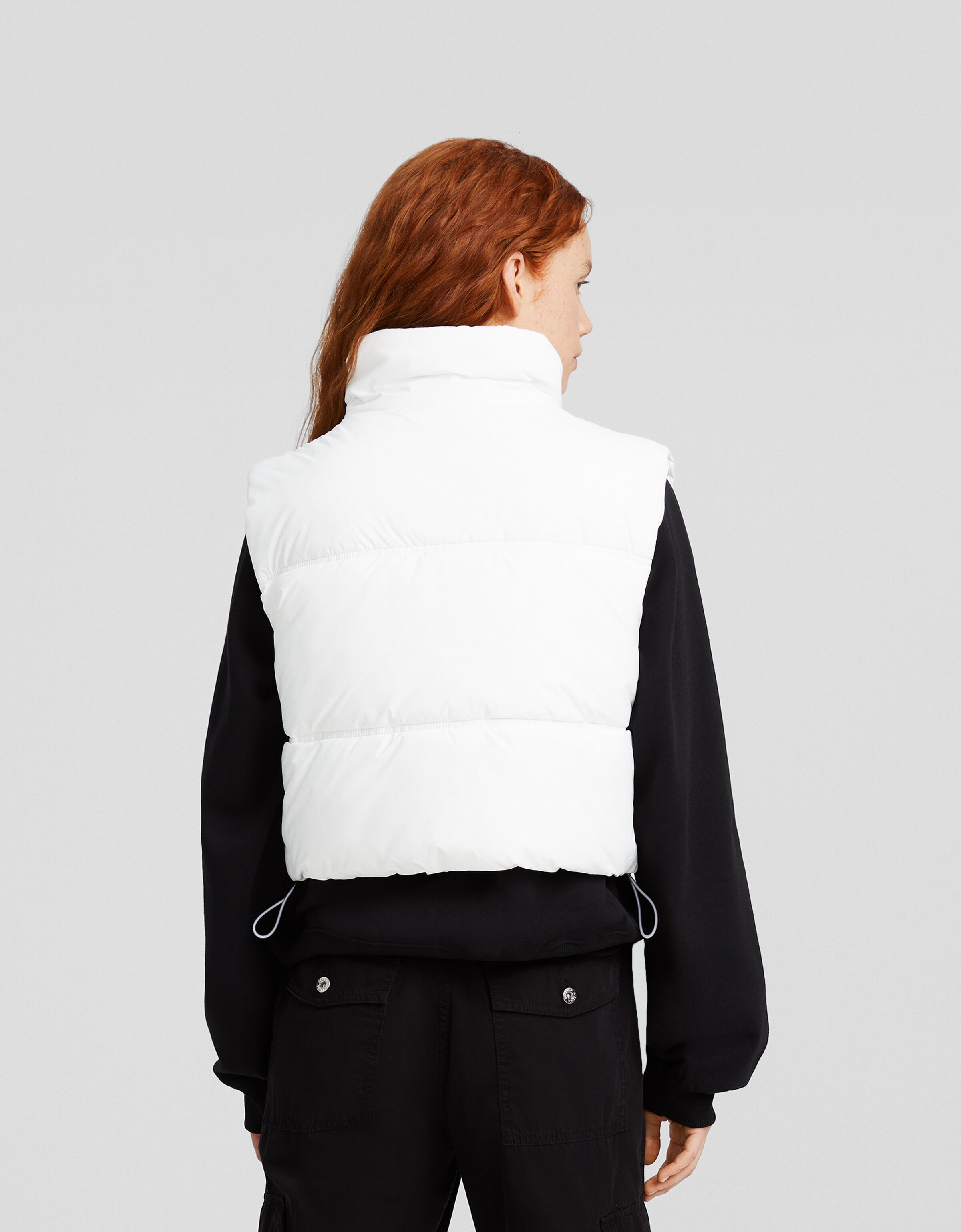 Chaleco cropped técnico