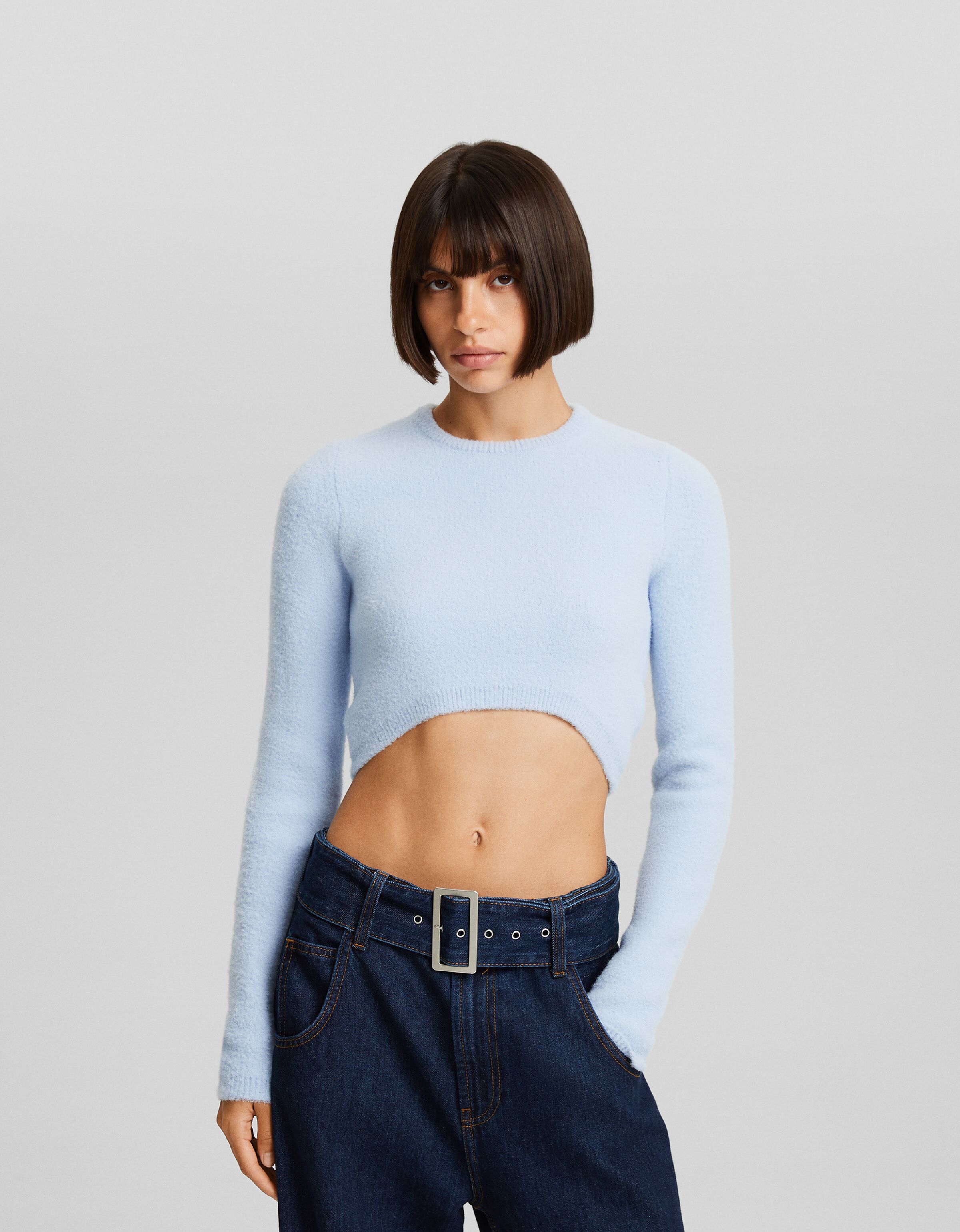 Jersey cropped pelo