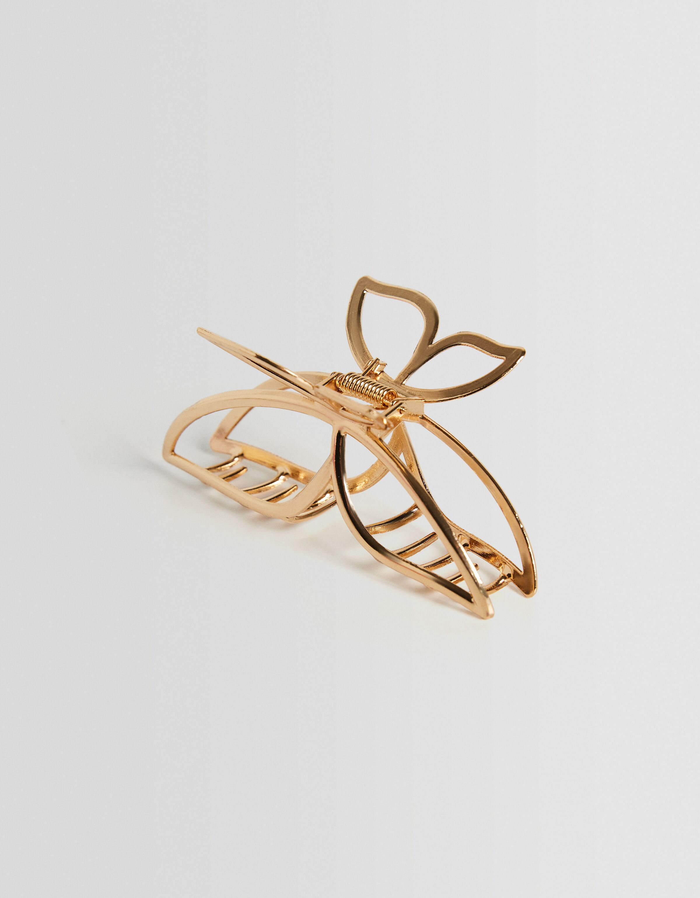 Pinza metálica mariposa