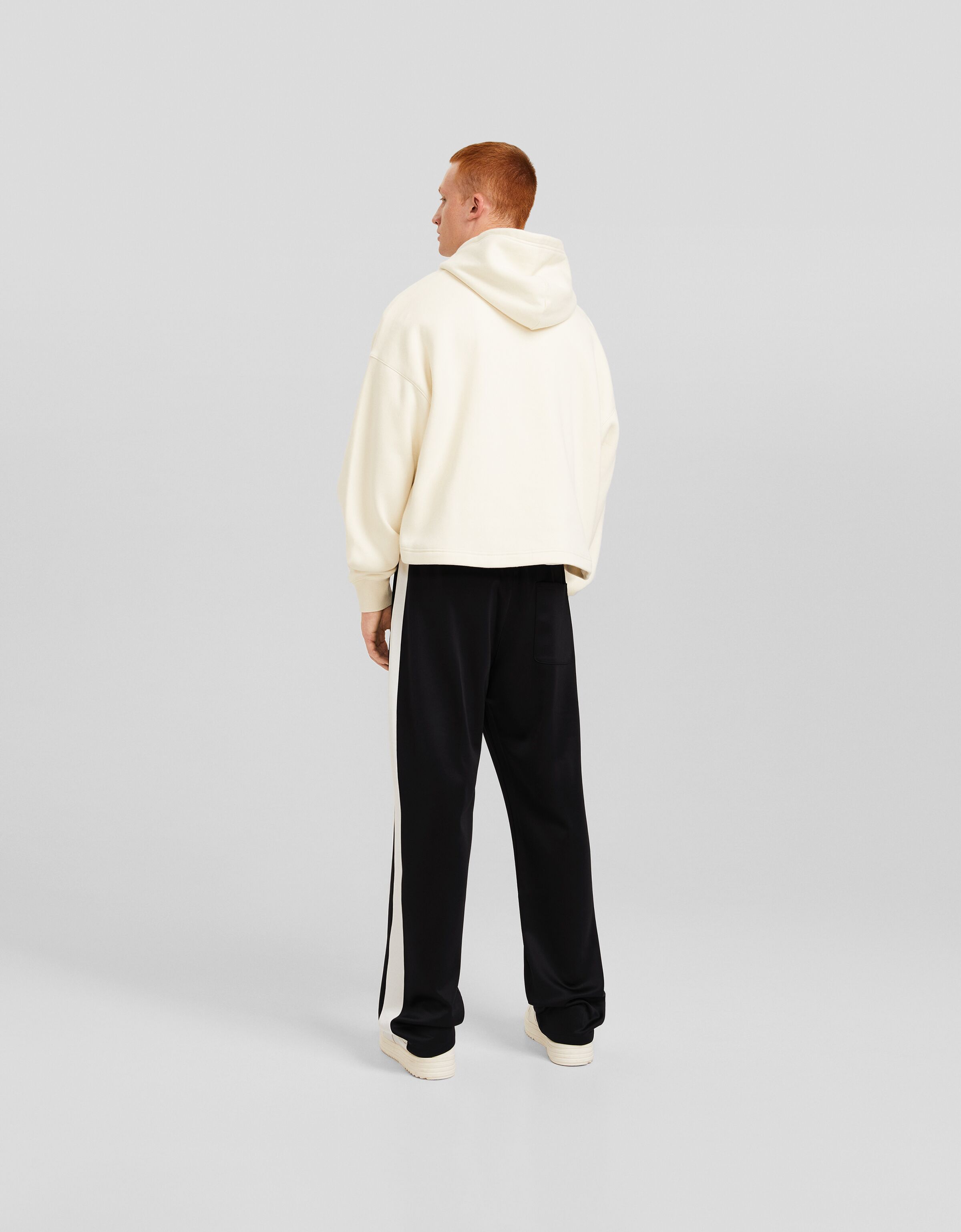 Pantalón interlock banda lateral