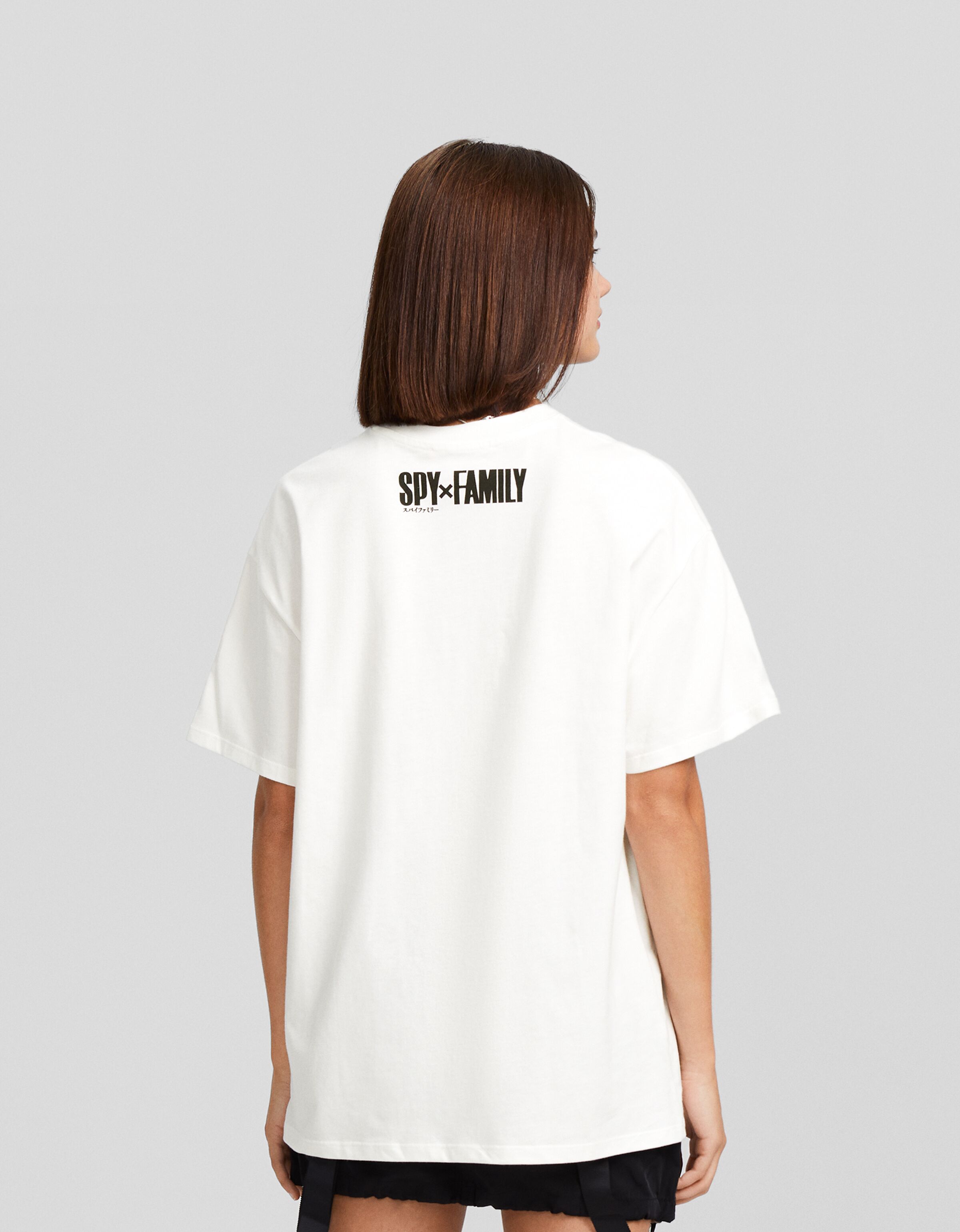 Camiseta SPY × FAMILY manga corta oversize print