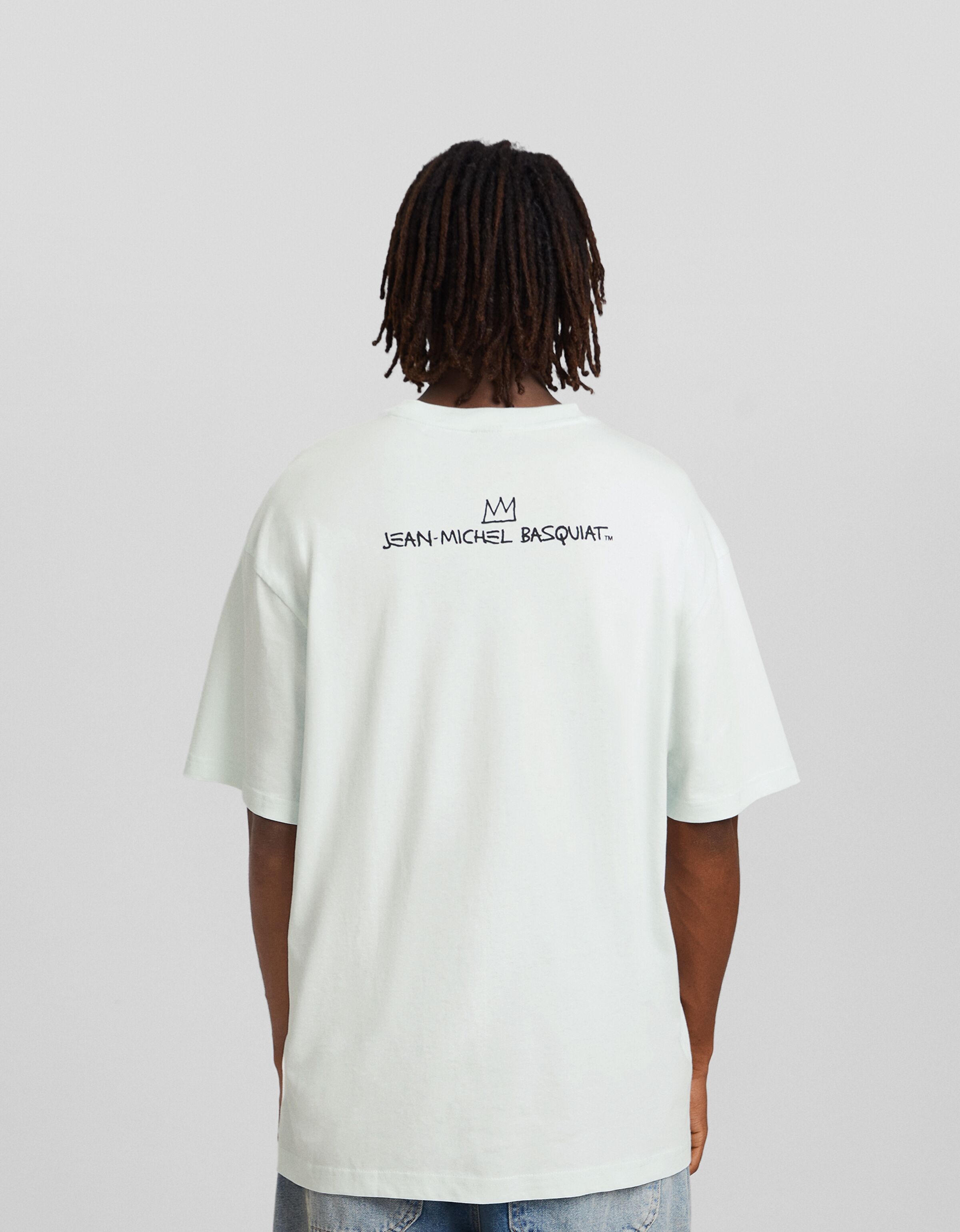 Camiseta Jean-Michel Basquiat manga corta boxy fit