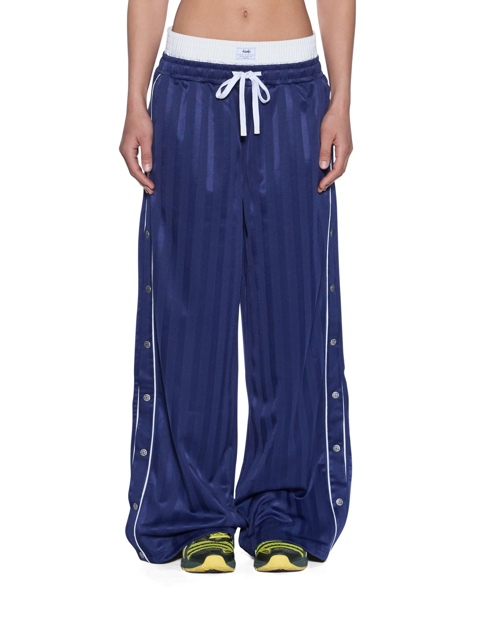 STACKED ORIGIN TRAKPANT NAVY