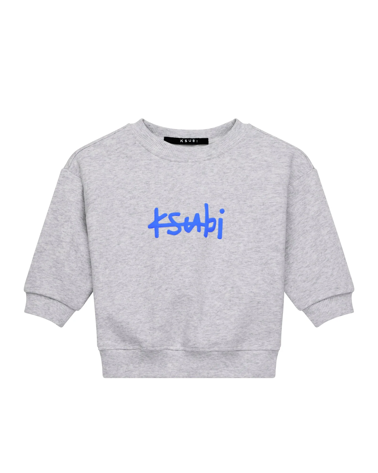 LIL 1999 BIGGIE CREW FLEECE SNOW MARLE