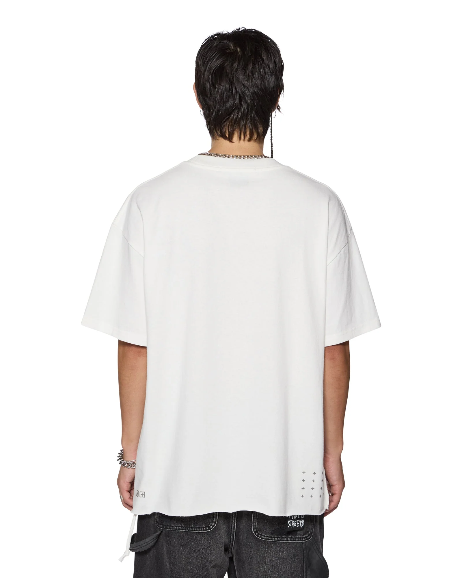 THE SIGN EKCESS SS TEE ANTIQUE WHITE