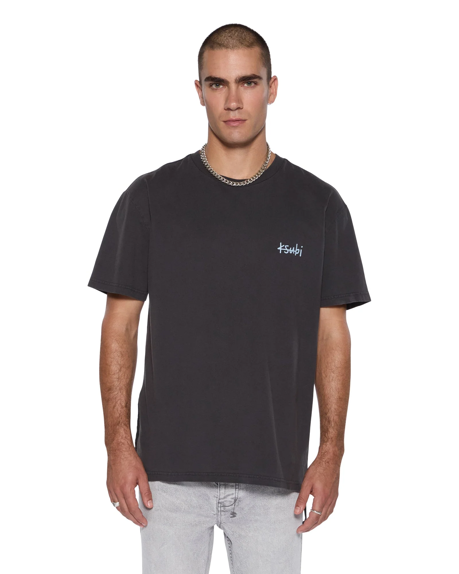 ALLDAY BIGGIE SS TEE FADED BLACK