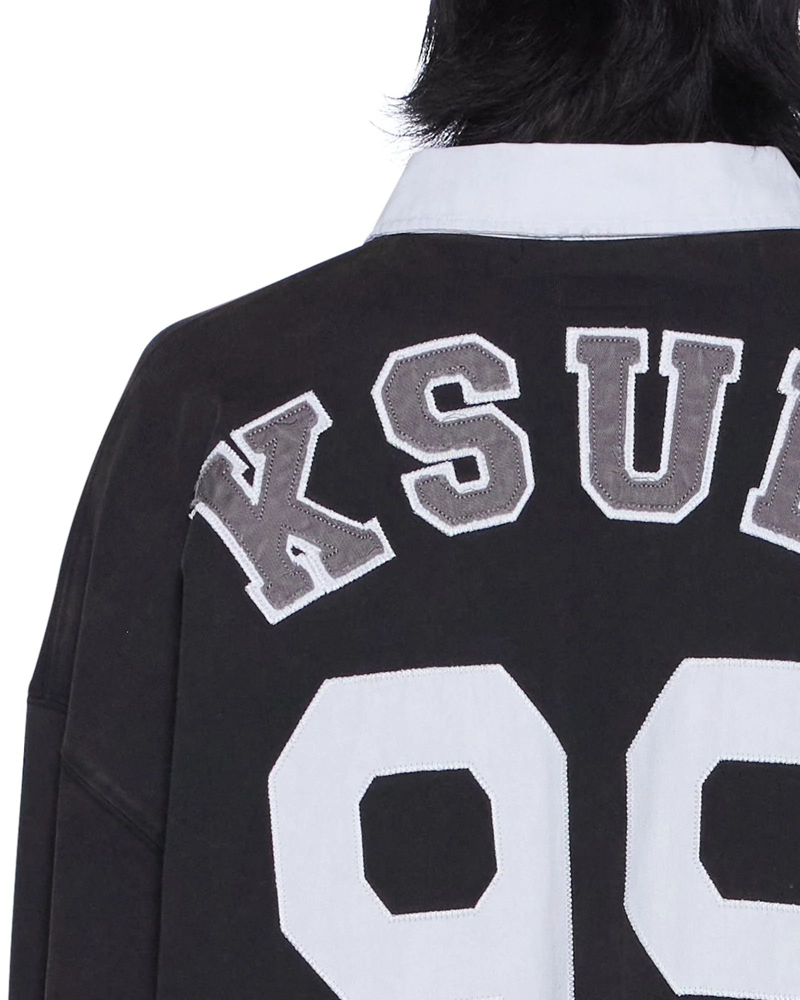 DUKE RUGBY LS JERSEY BLACK