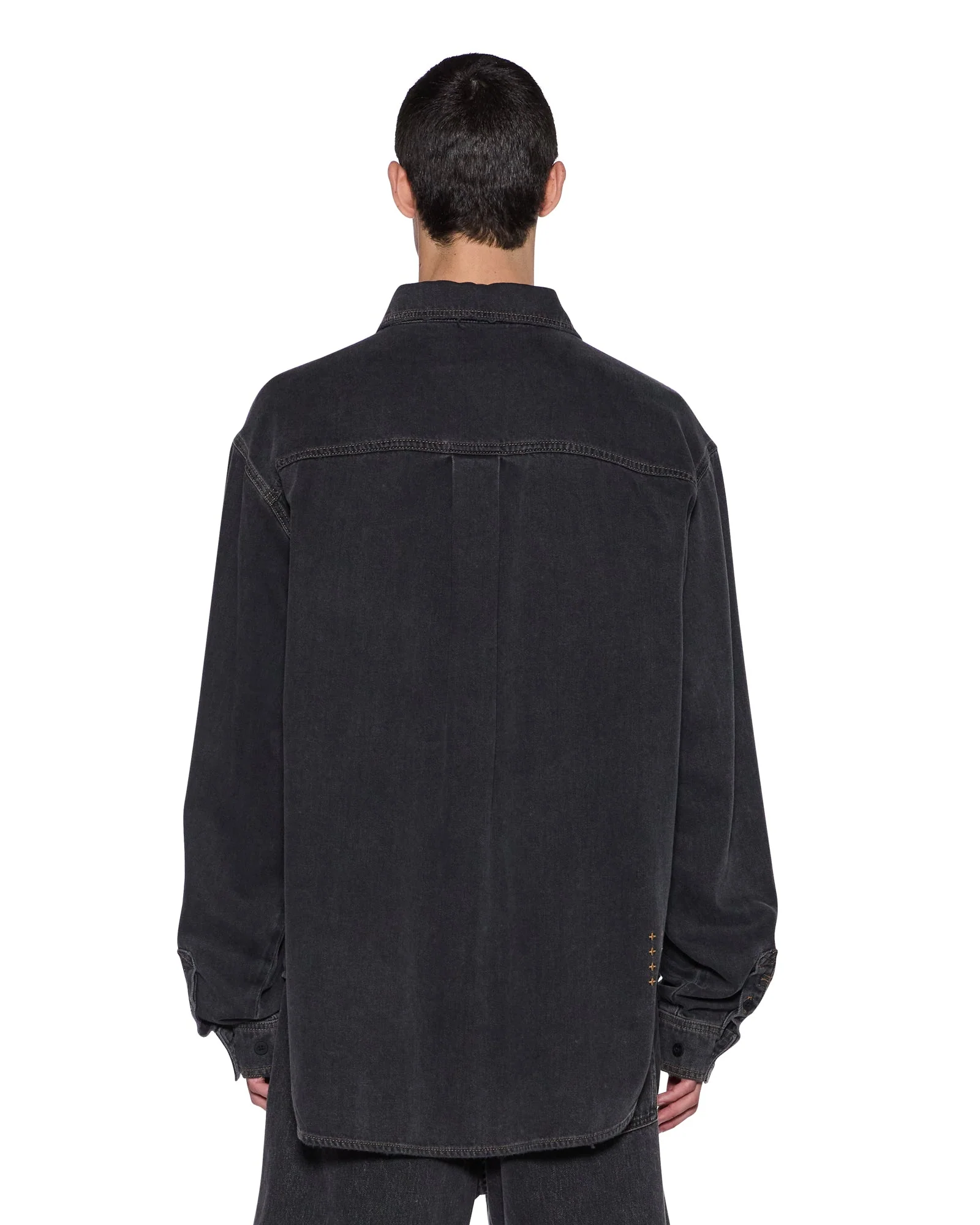 VULTURE DENIM LS SHIRT BAXTER BLACK