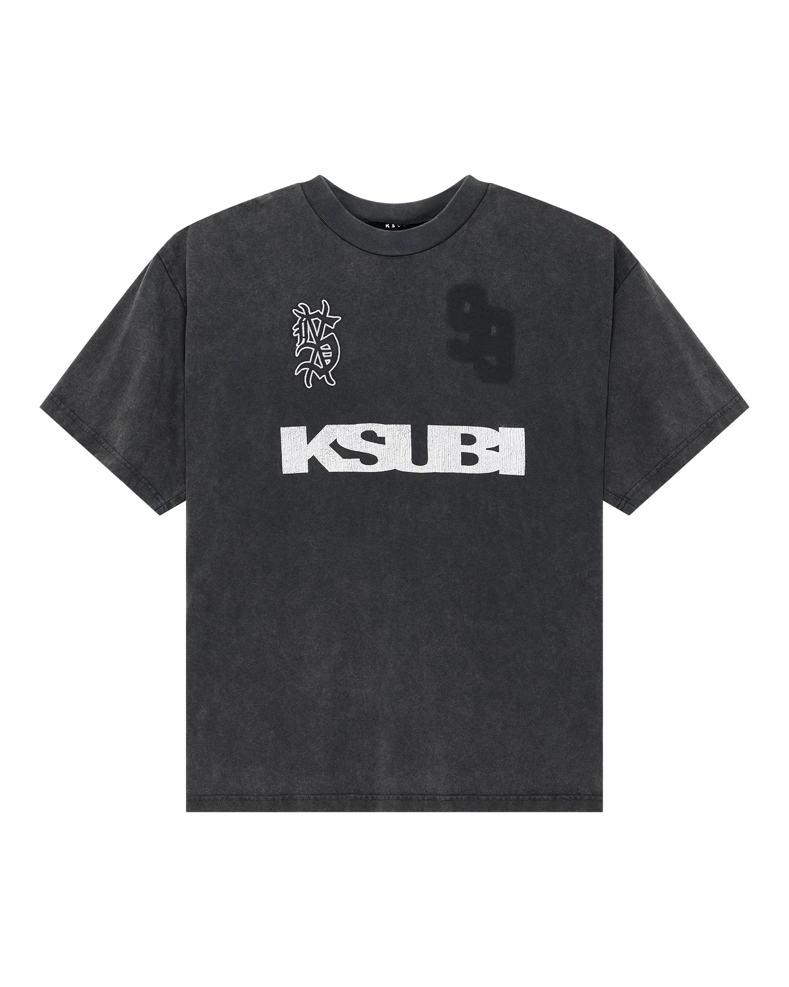 RUGGED EKCESS SS TEE BLASTED BLACK