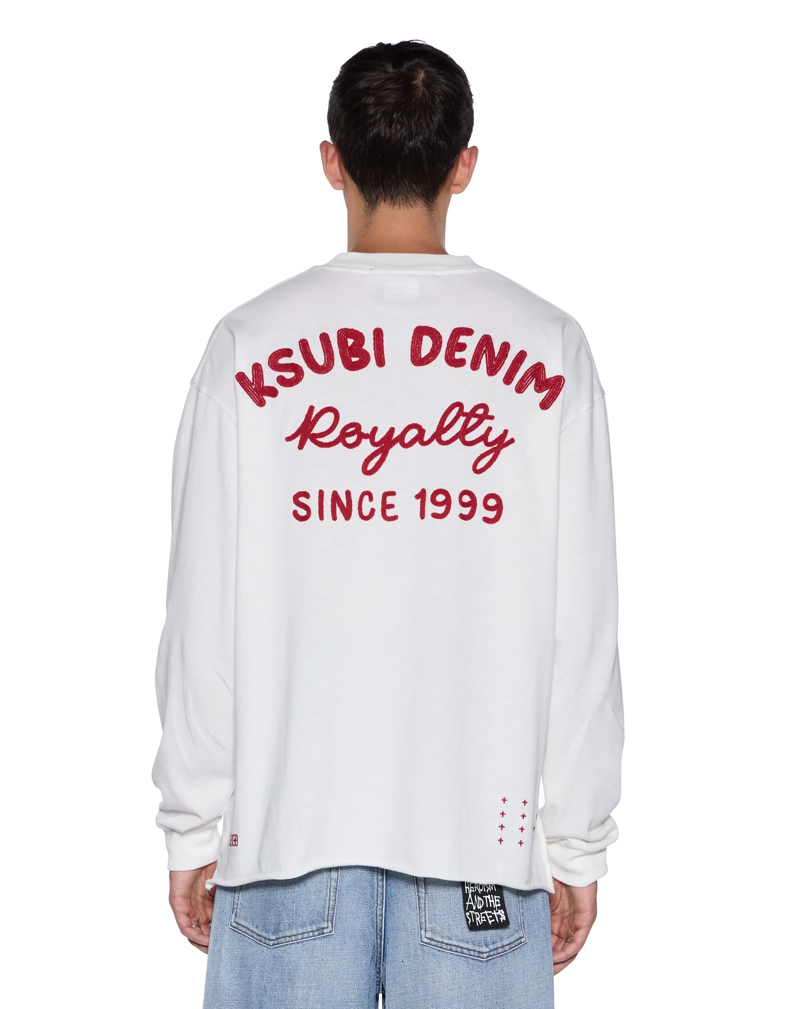 MEKANIK EKCESS LS TEE WHITE/RED