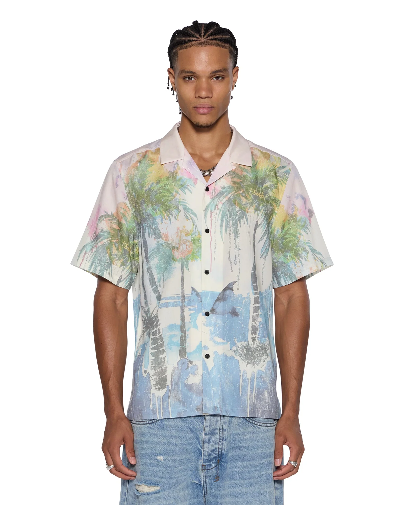 POOLSIDE SS RESORT SHIRT MULTI