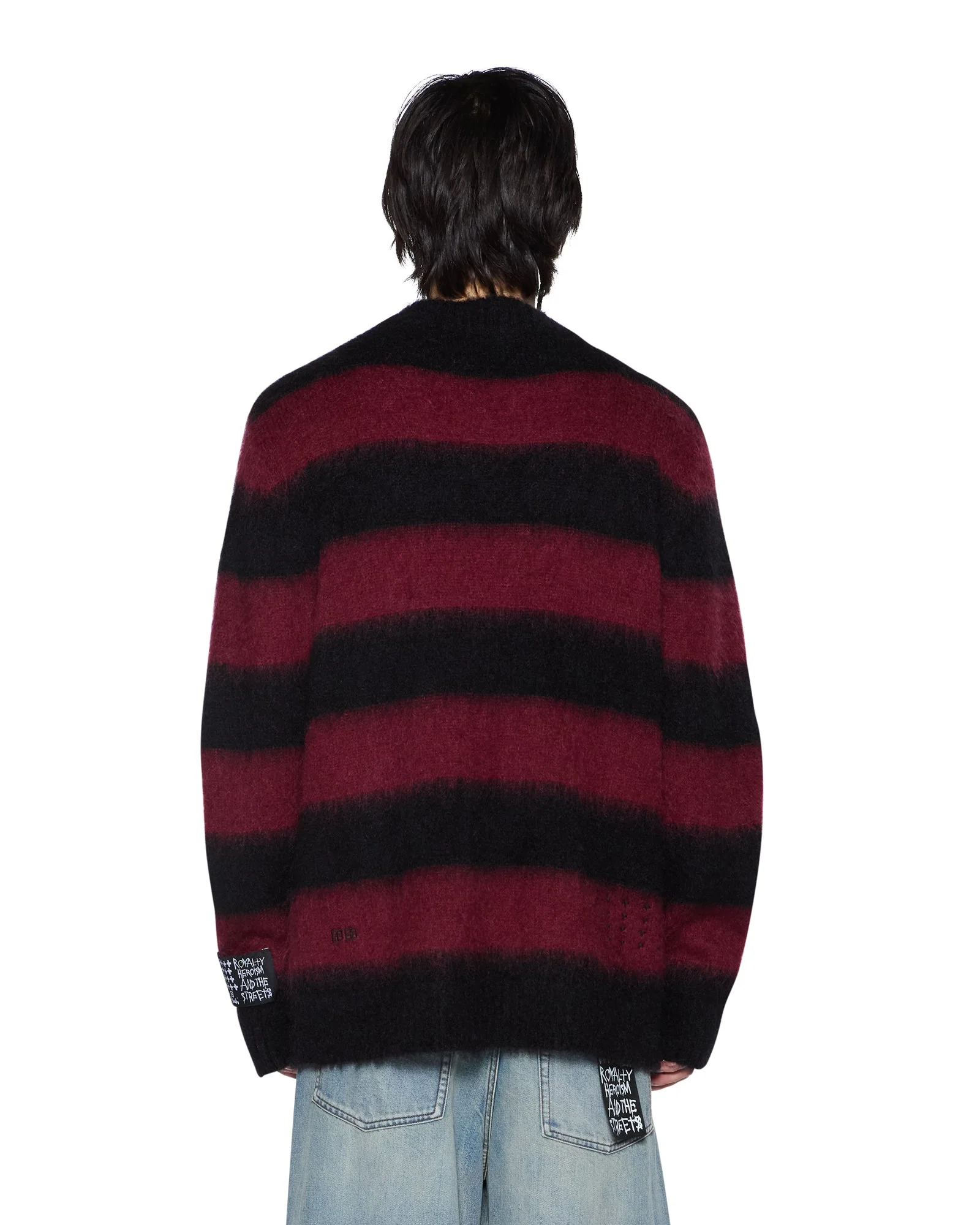 RUGGED MOHAIR KNIT CREWNECK OX