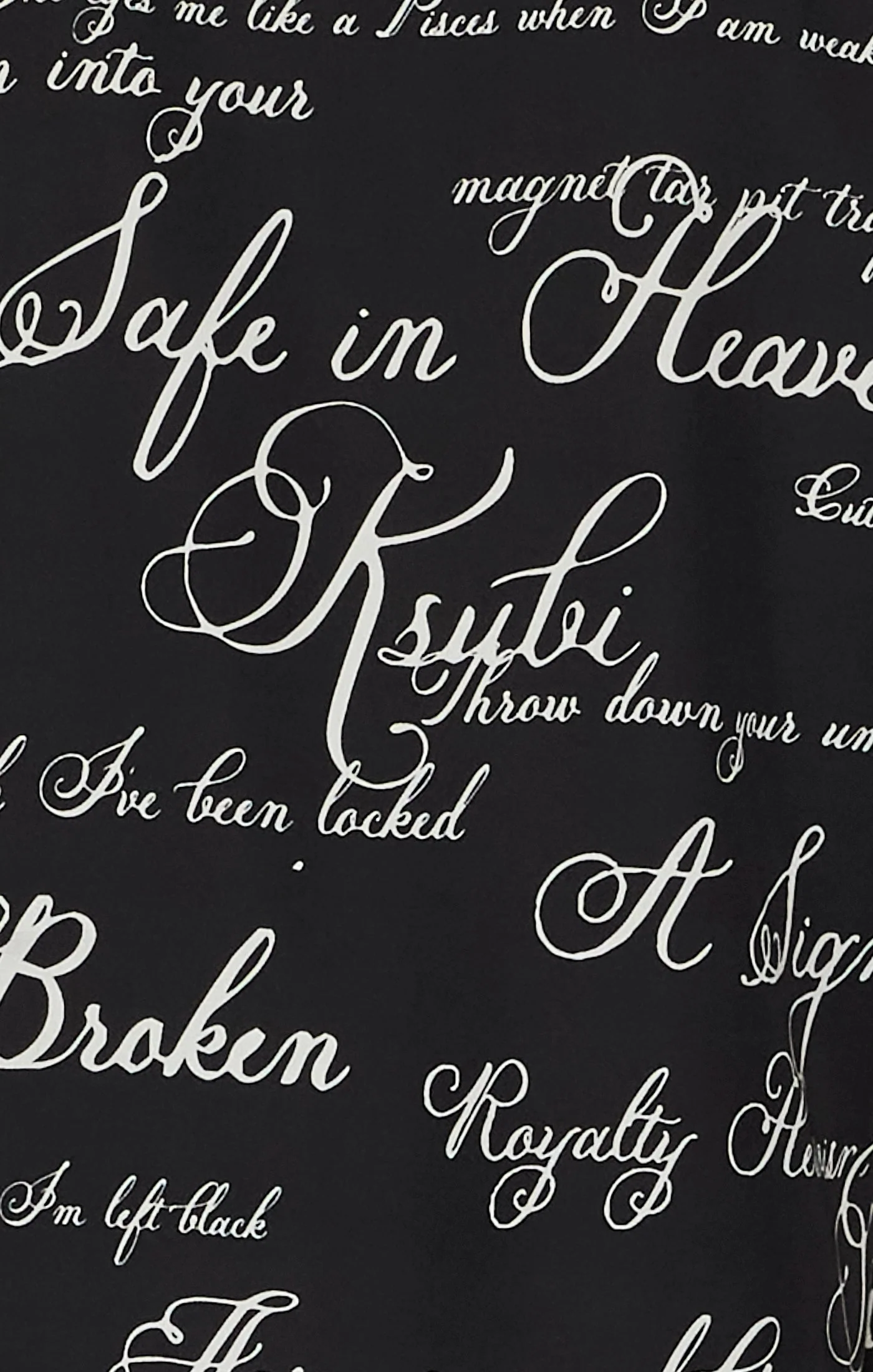 KURSED RESORT SS SHIRT BLACK