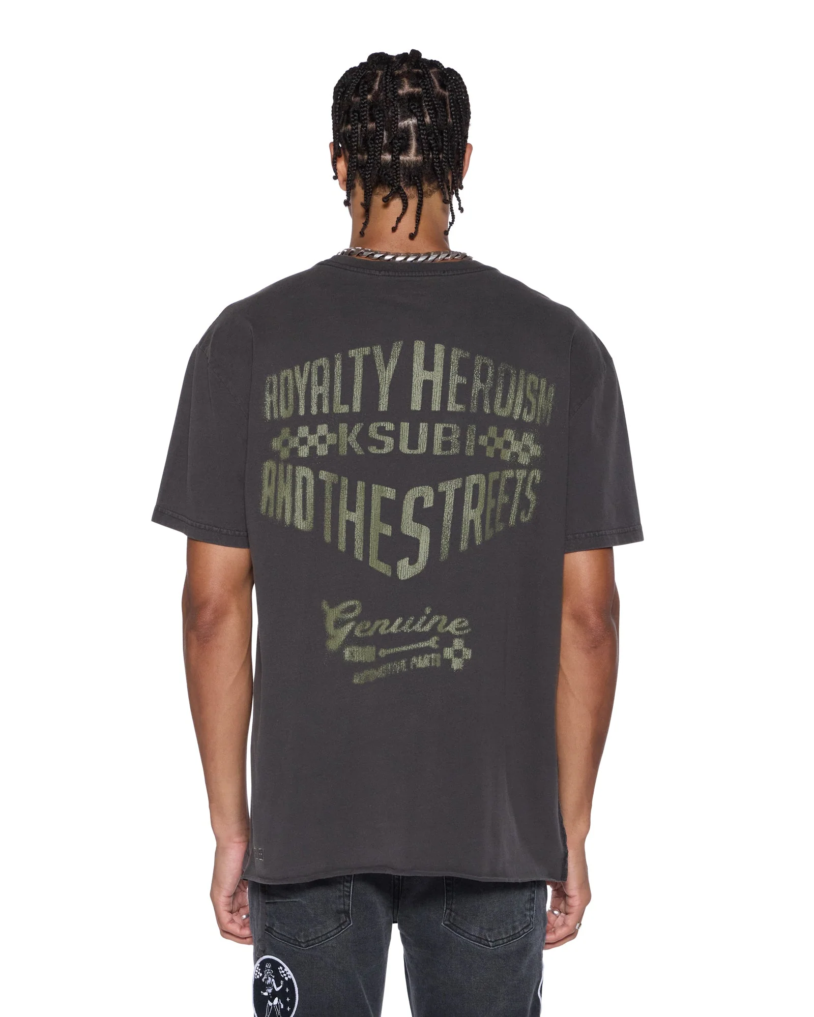 GARAGE BIGGIE SS TEE FADED BLACK