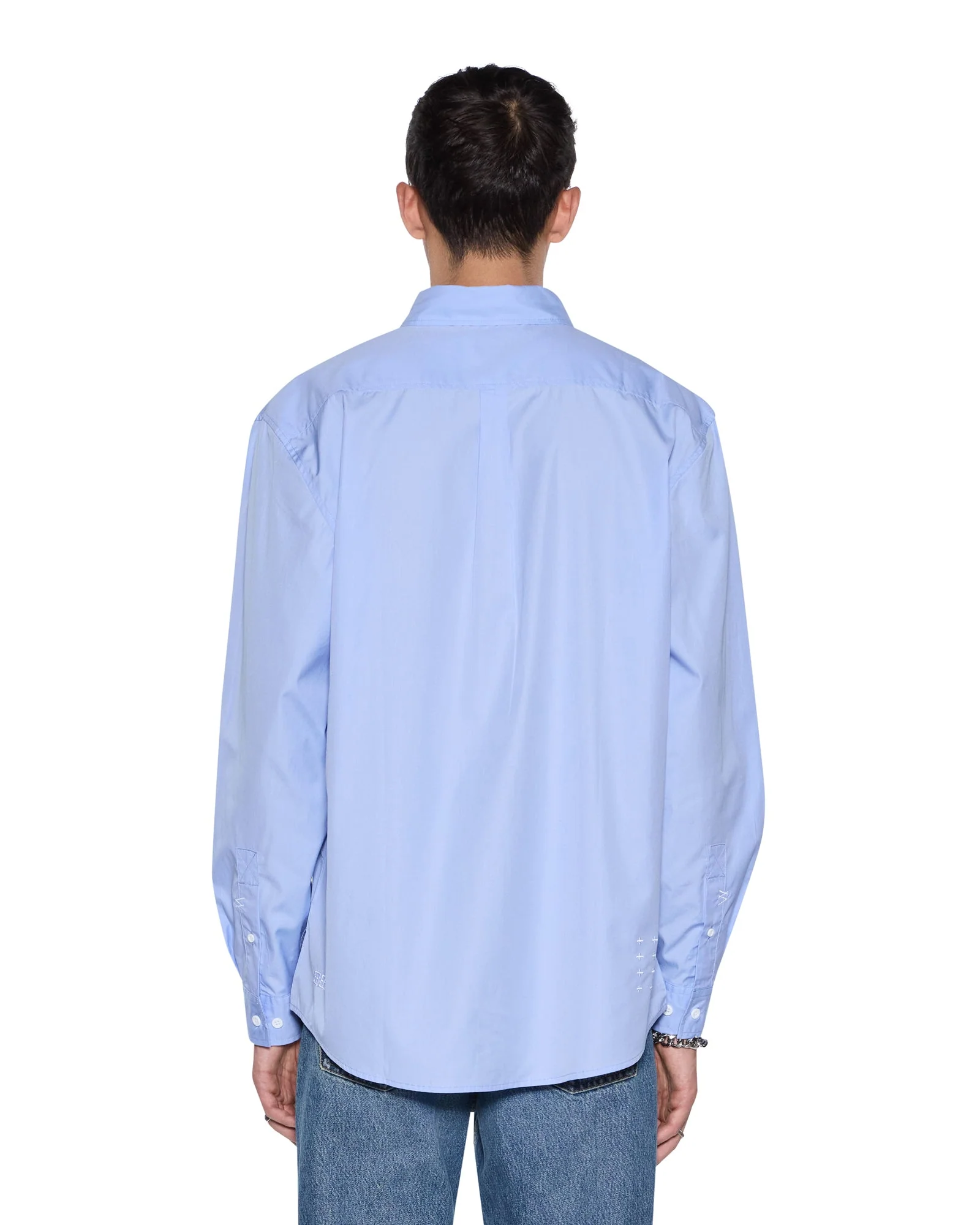 KADE LS SHIRT DEEP BLUE