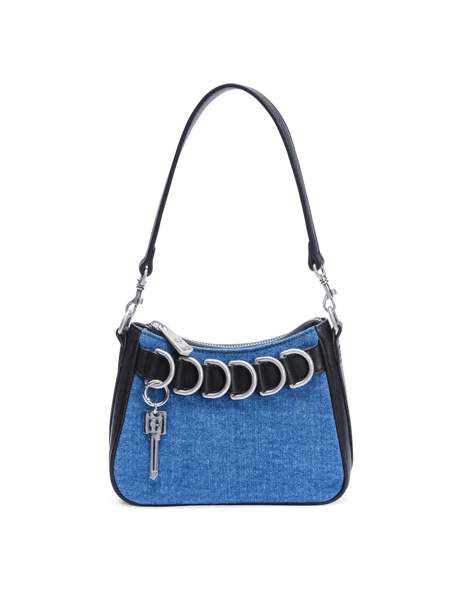 TRASH BAG MINI BLUE DENIM