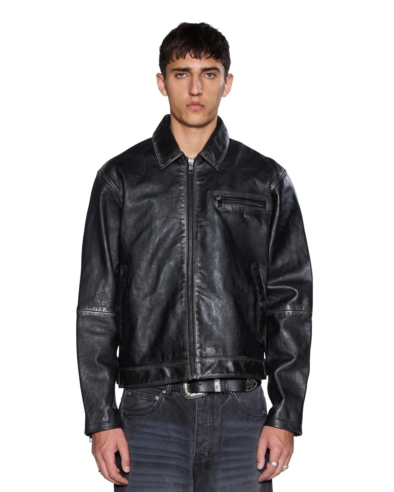 ELDORADO LEATHER JACKET BLACK