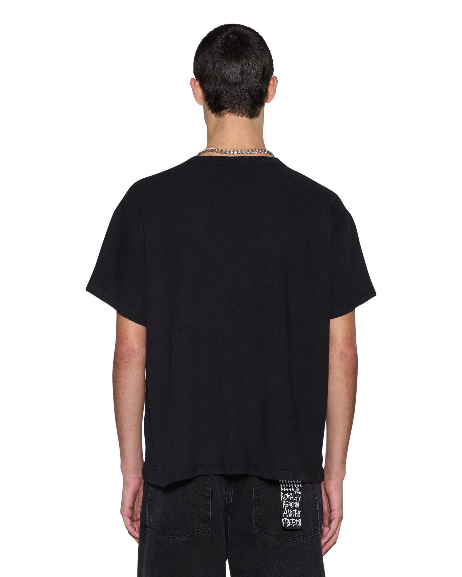 SLUB SID SS TEE BLACK
