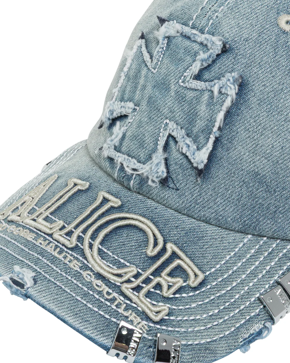 KSUBI X ALICE HOLLYWOOD ATELIER CAP PUNK BLUE