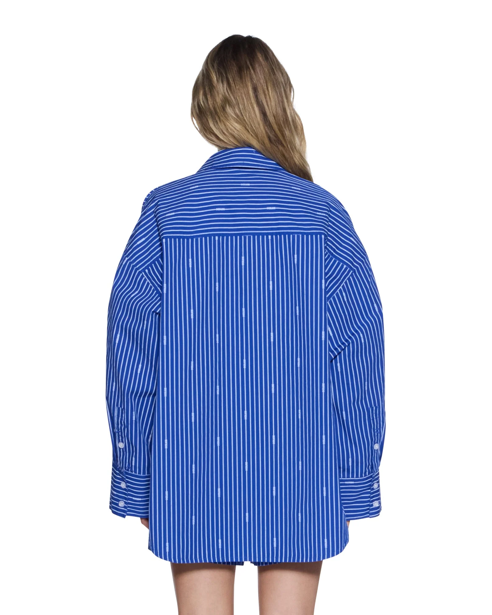 ASTRA SHIRT COBALT STRIPE