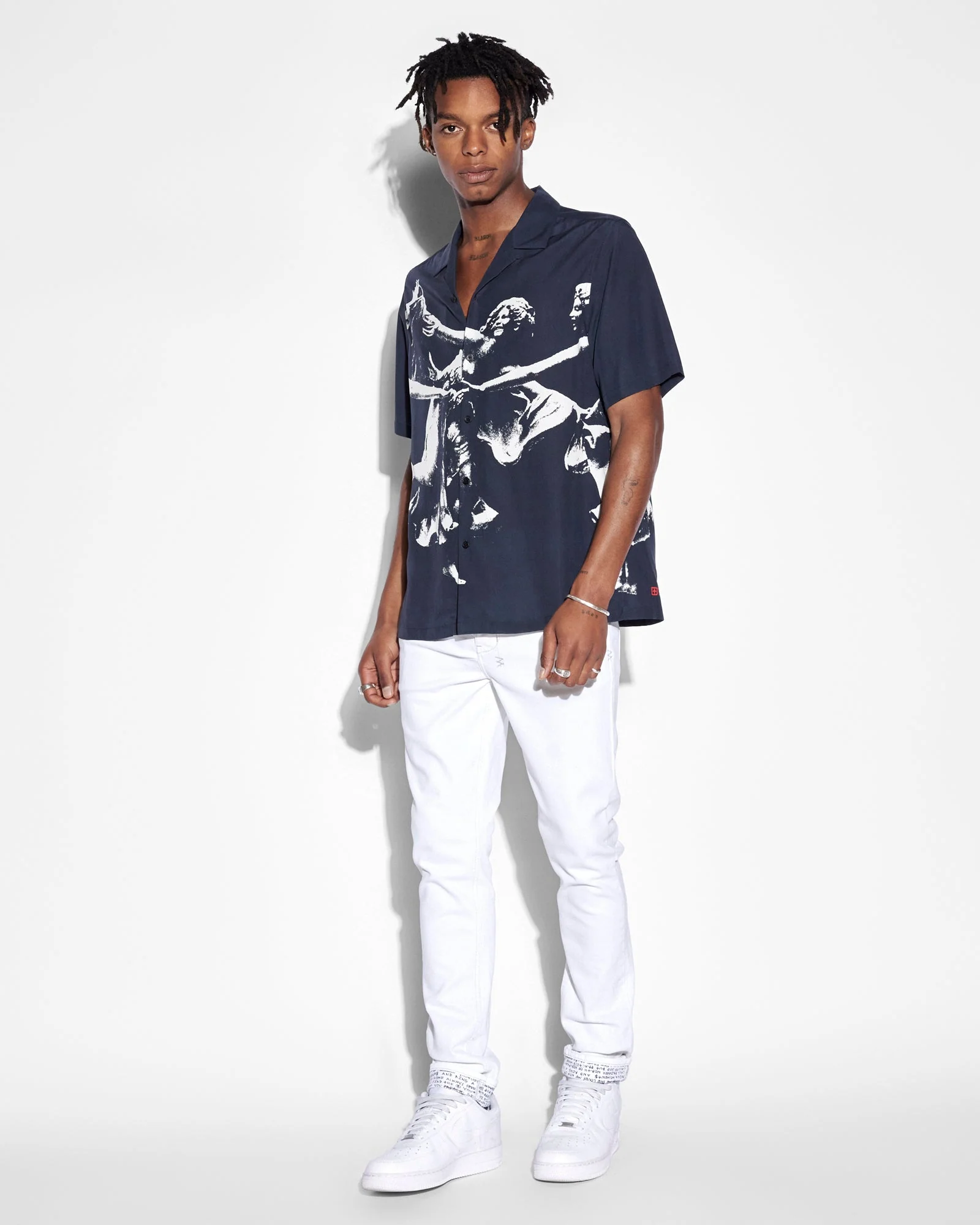 DANCERS RESORT SS SHIRT BLACK