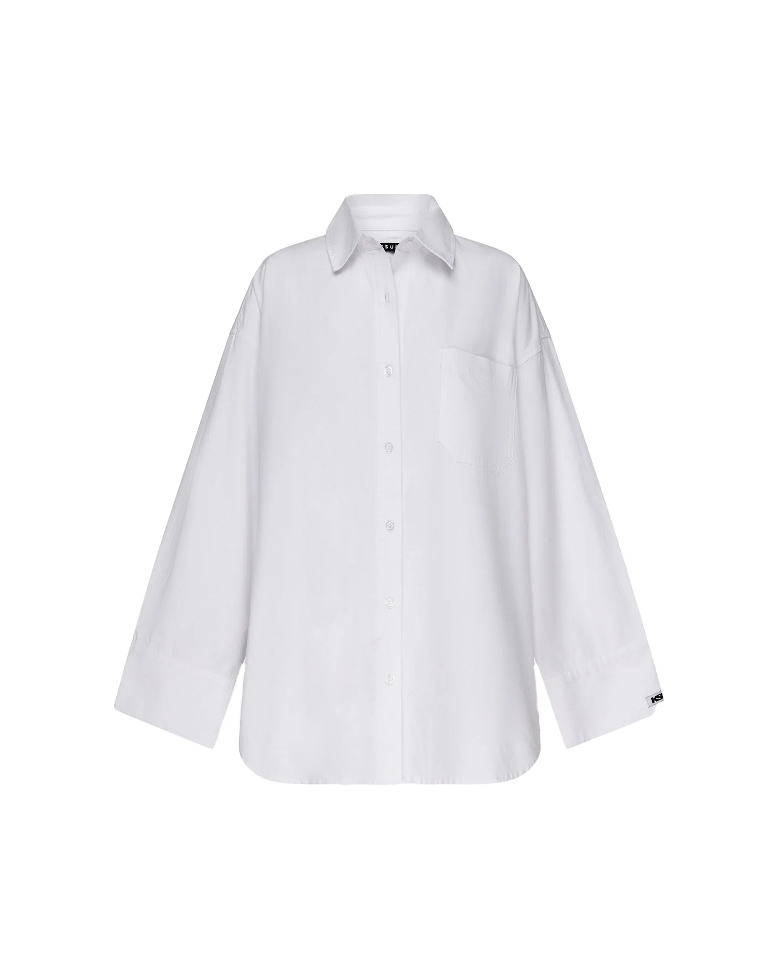 ASTRA LS SHIRT WHITE OXFORD