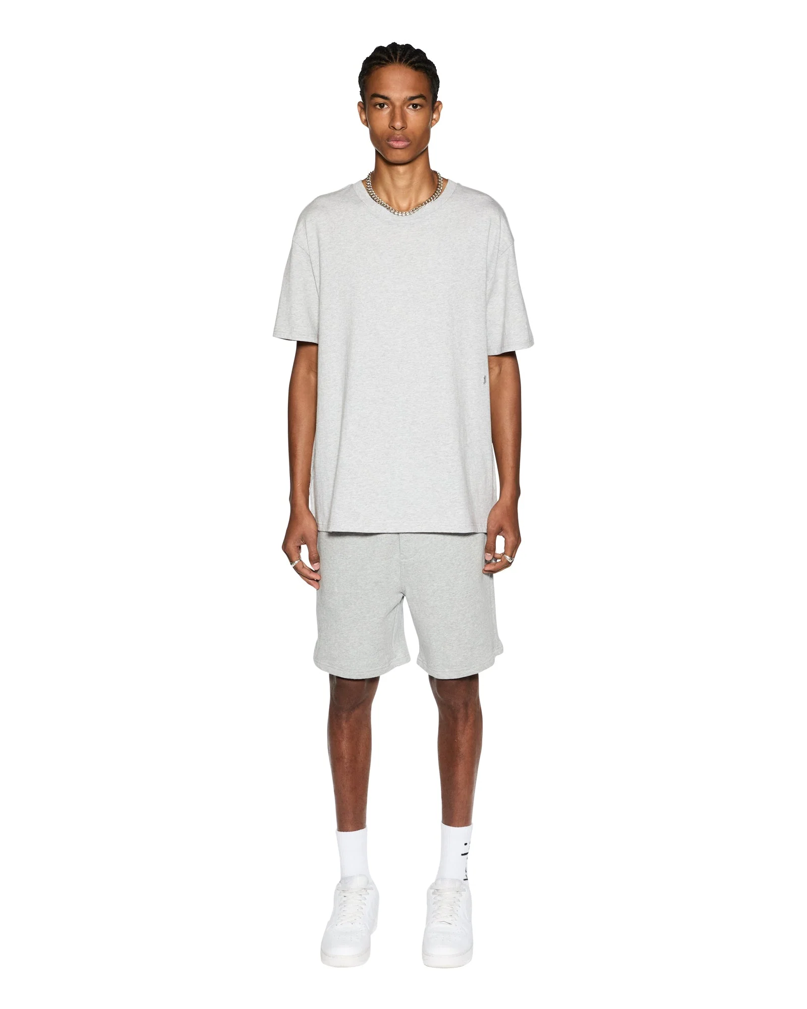 4 X 4 TRAK SHORT GREY MARLE