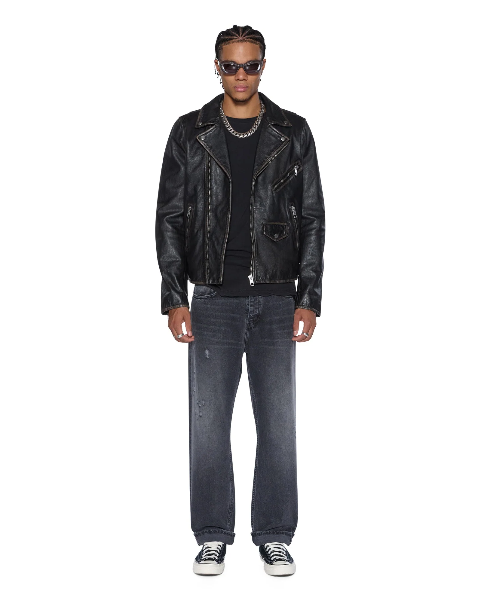 ANTI K SELVEDGE CHICAGO BLACK