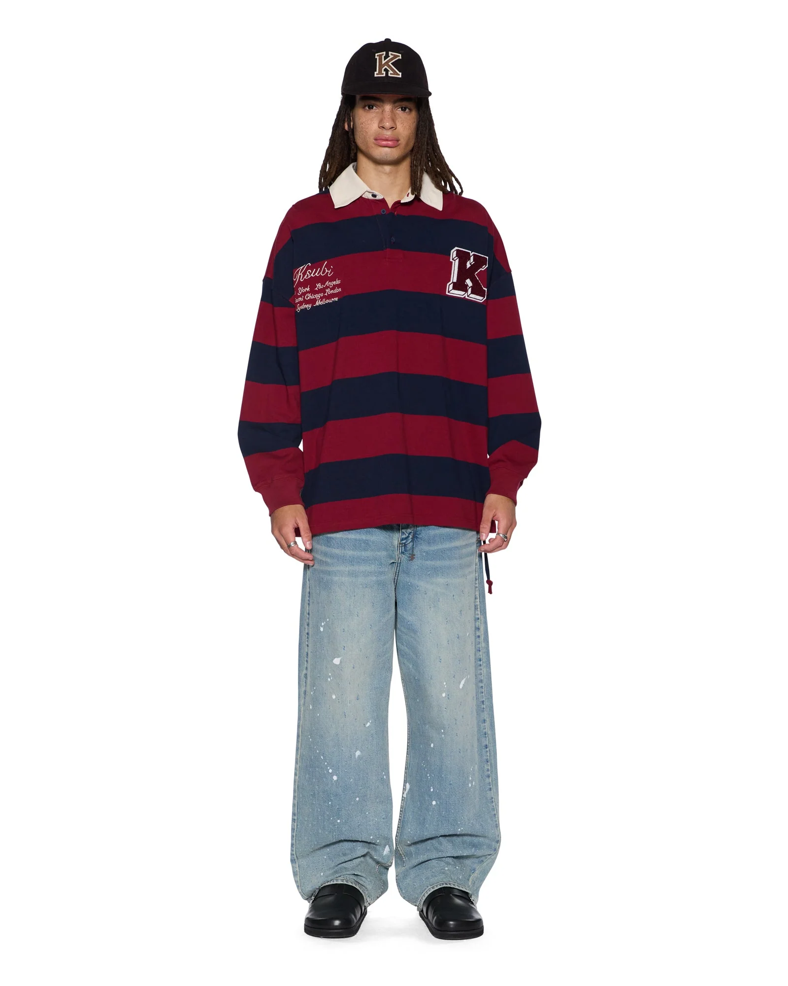 RUGGED RUGBY JERSEY FIRE FADE