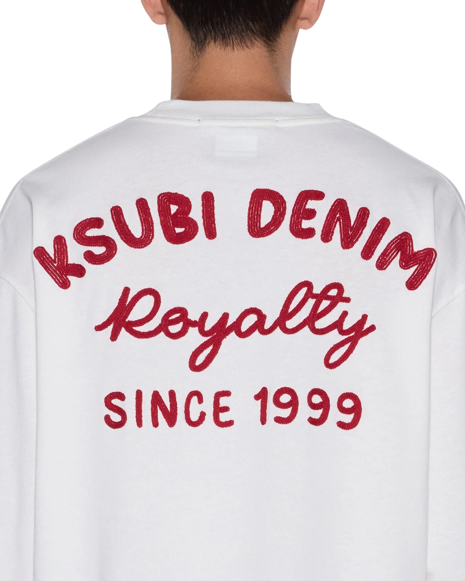 MEKANIK EKCESS LS TEE WHITE/RED