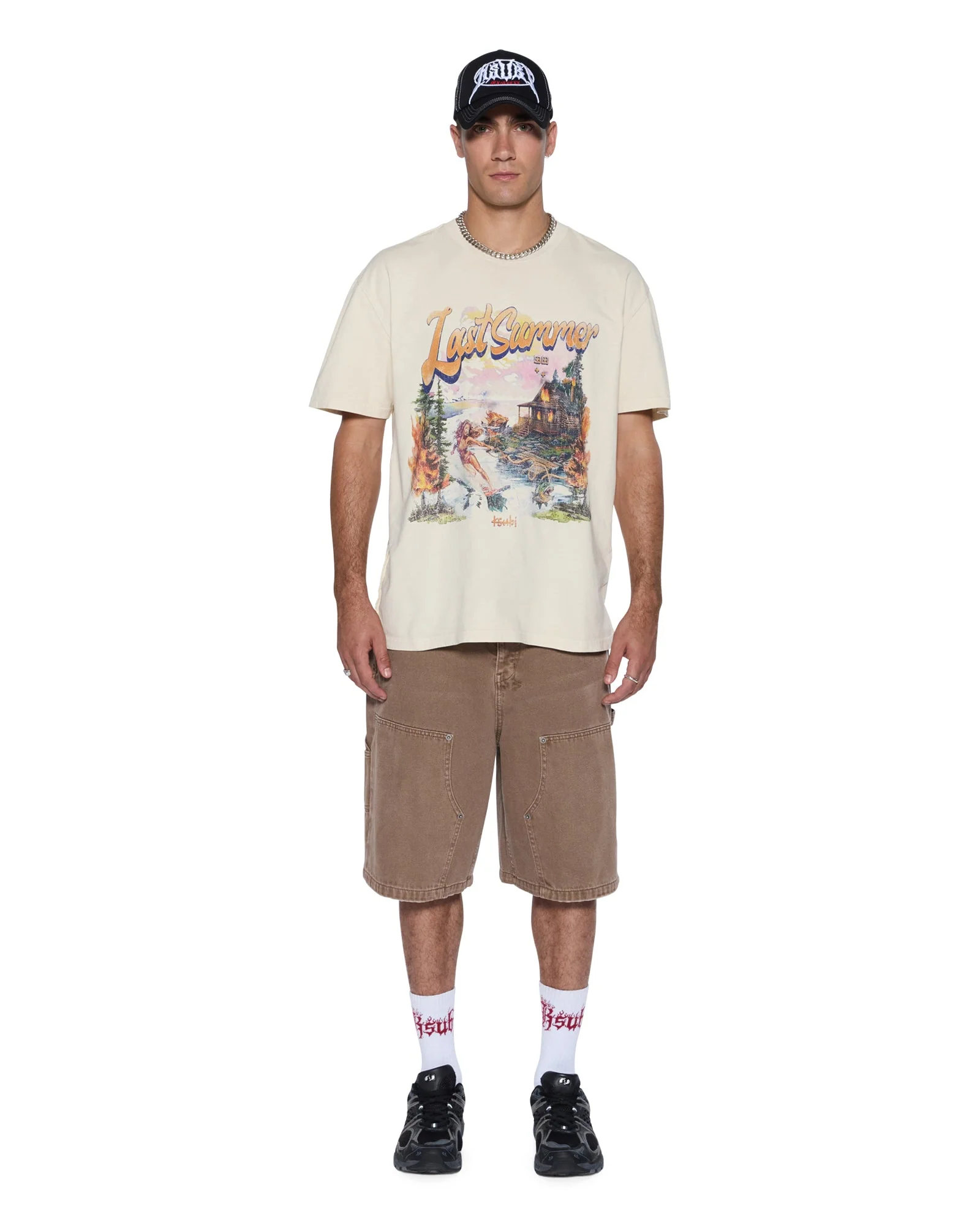 LAST SUMMER BIGGIE  SS TEE DESERT