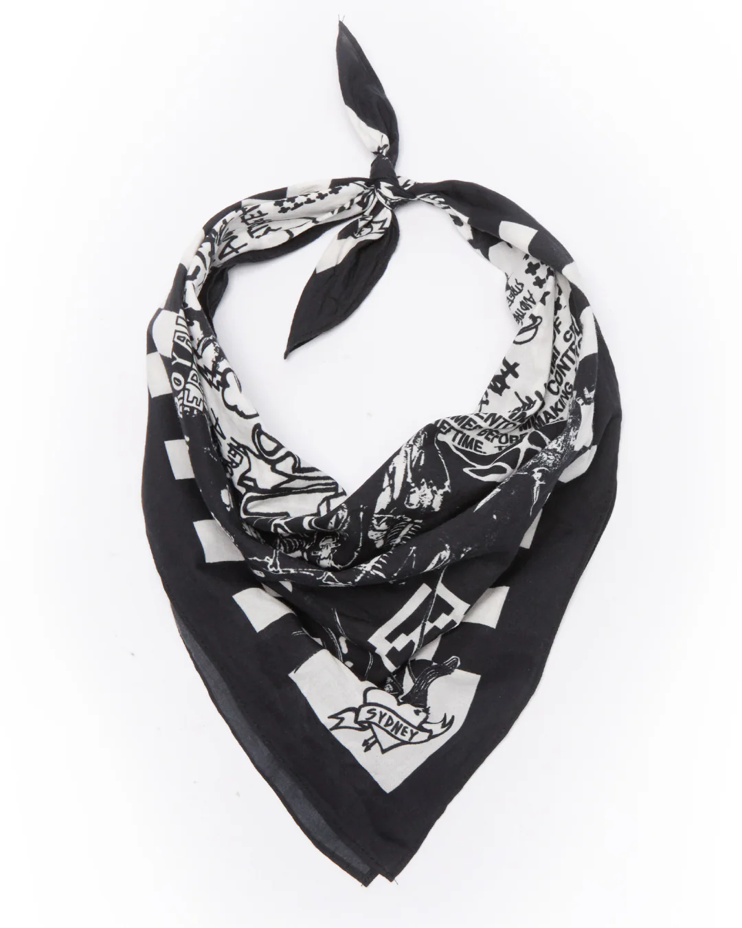 DEATH MACHINE BANDANA BLACK