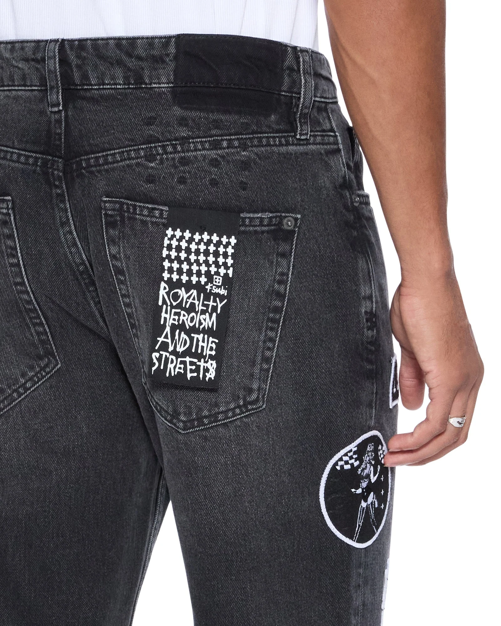 BRONKO ROADHOUSE BLACK PATCHED