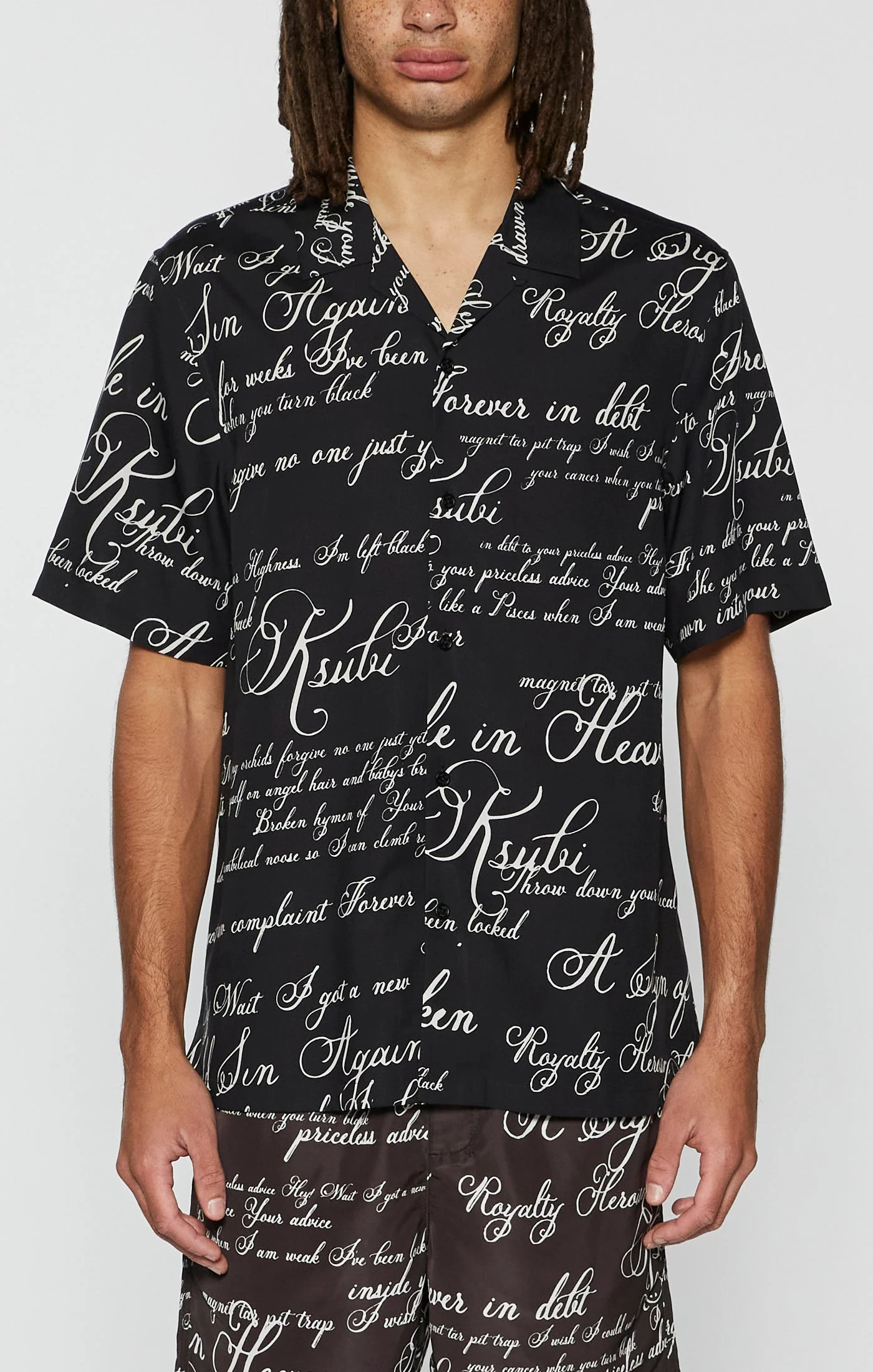 KURSED RESORT SS SHIRT BLACK