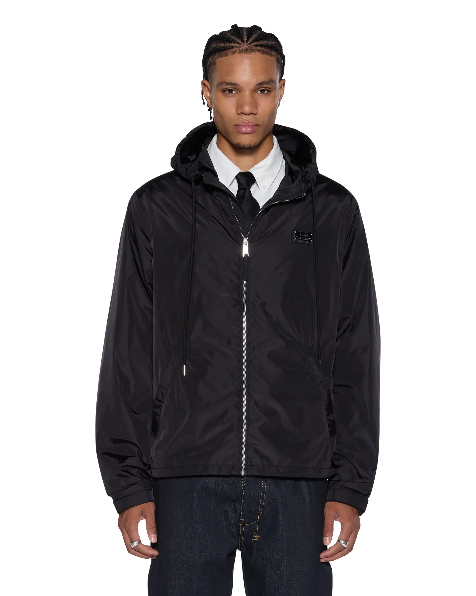 TEK NYLON JACKET BLACK