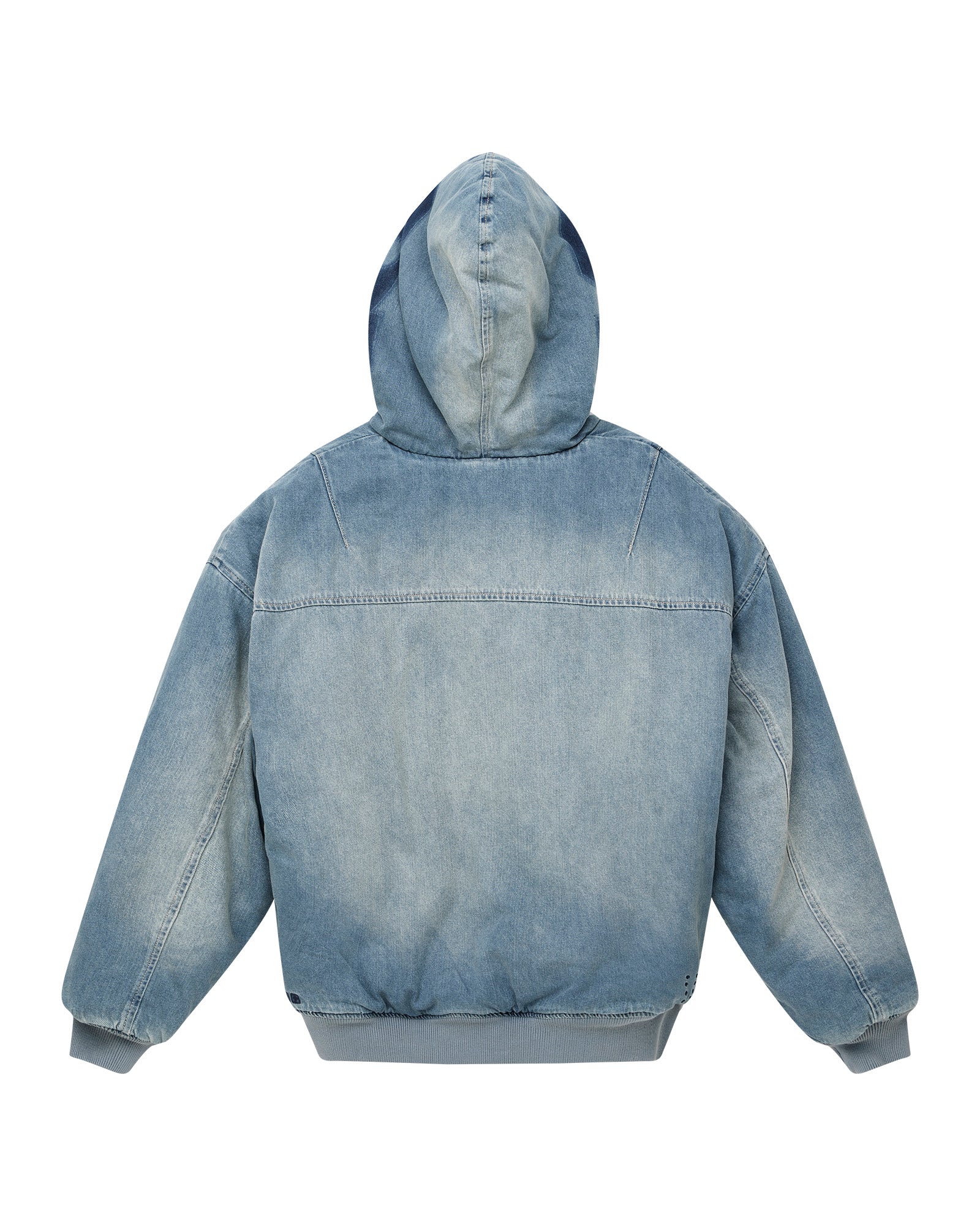 SLOUCH BOMBER JACKET FADED INDIGO