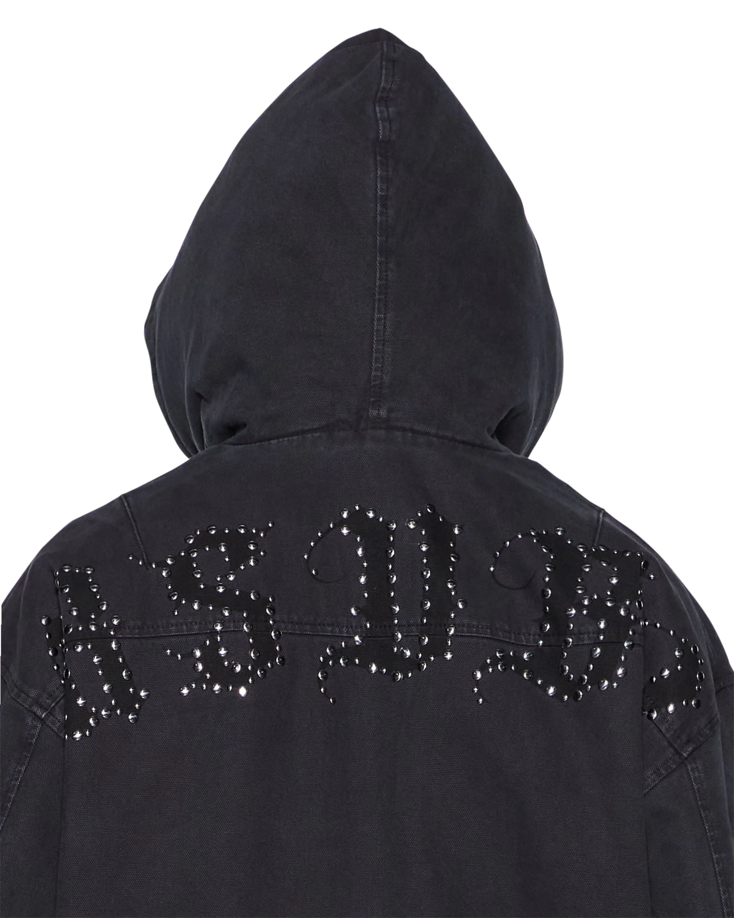 BOMBER JACKET STUD BLACK