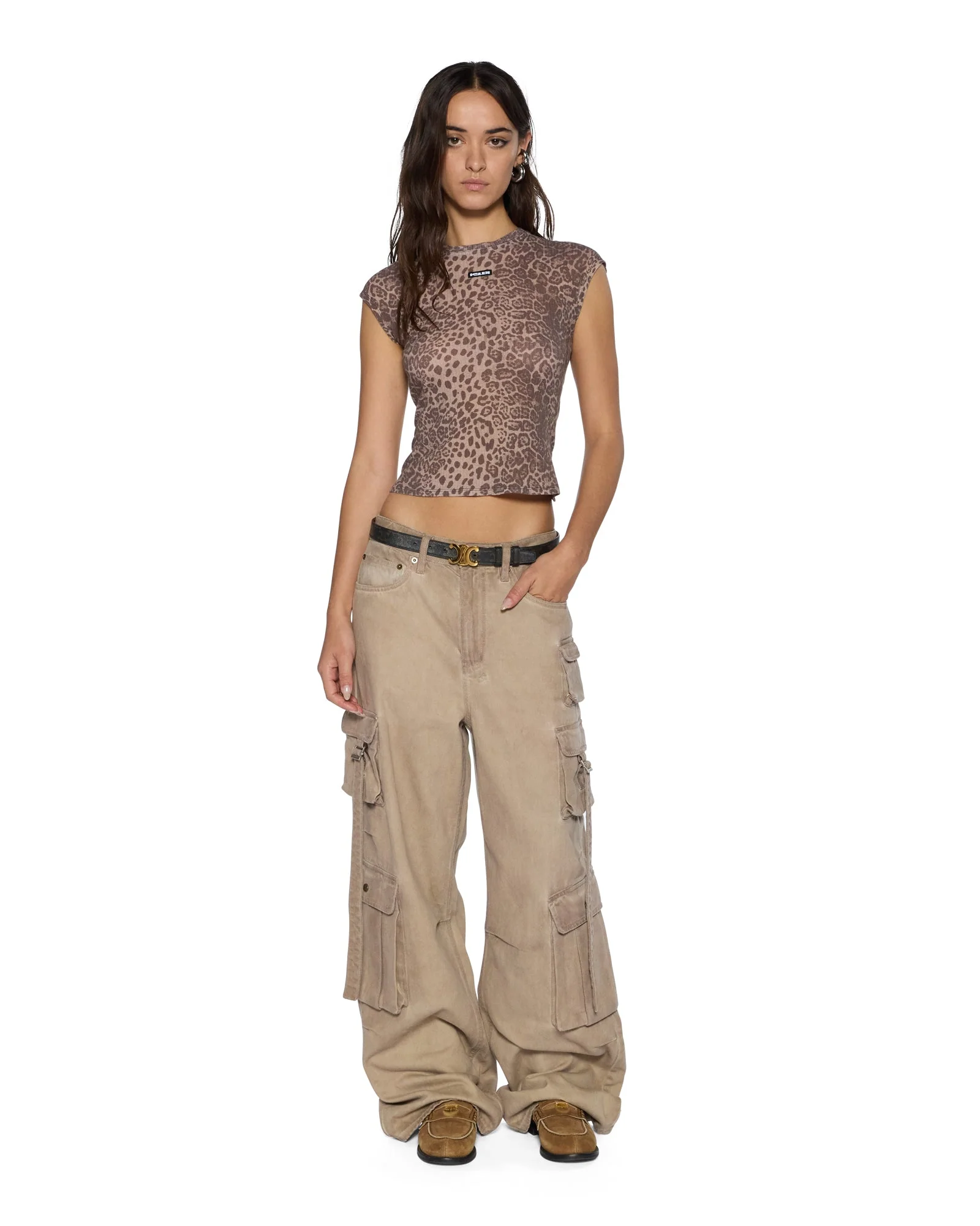 STAPLE SS TEE LEOPARD