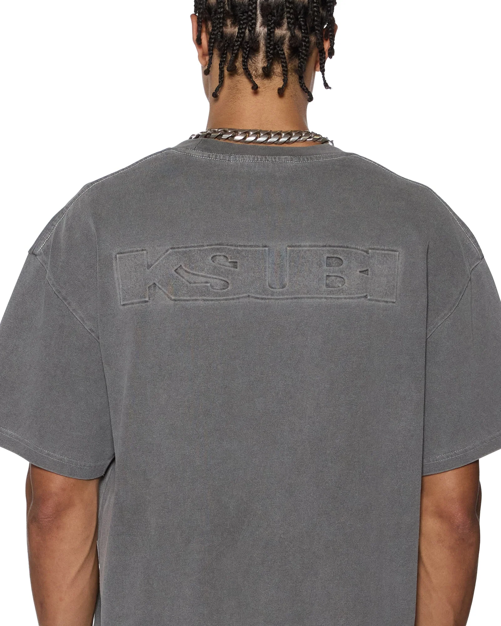 INTRUDER EKCESS SS TEE CHARCOAL