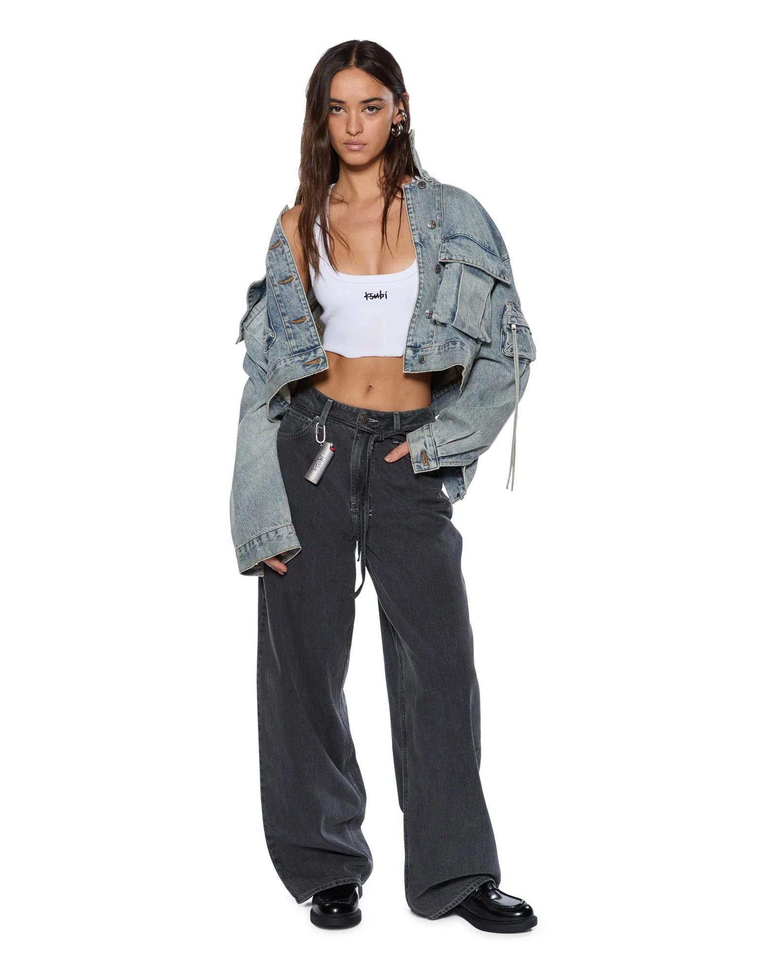 1999 ORIGIN CROPPED TANK WHITE