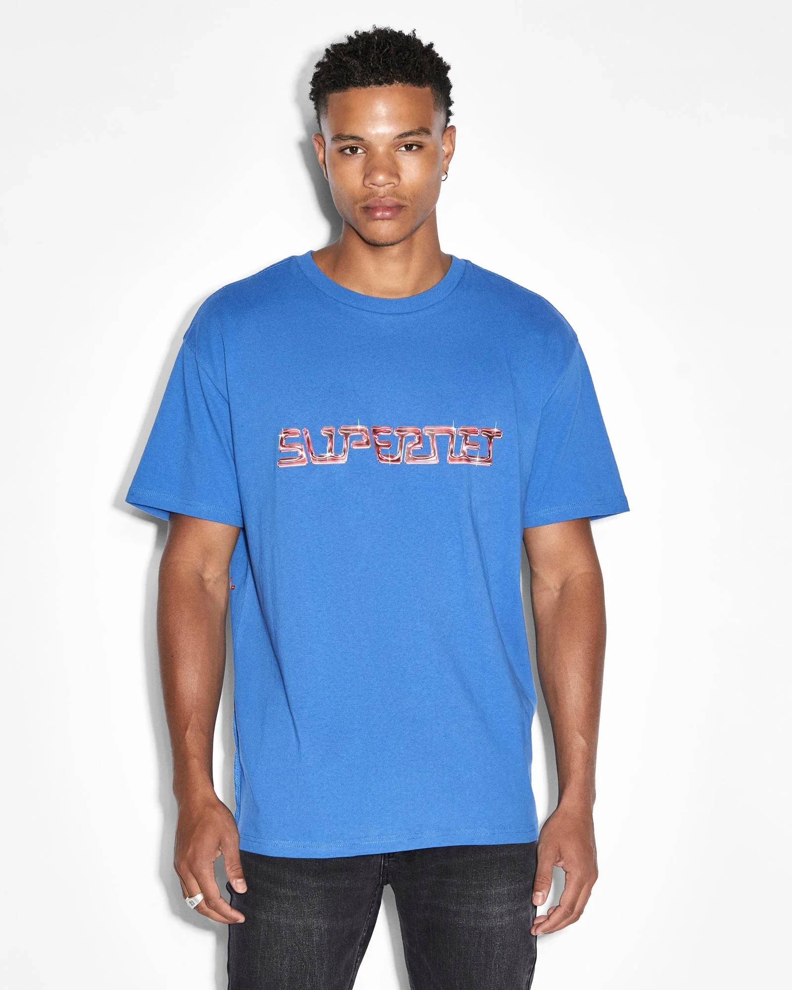 SUPERNET BIGGIE SS TEE COBALT