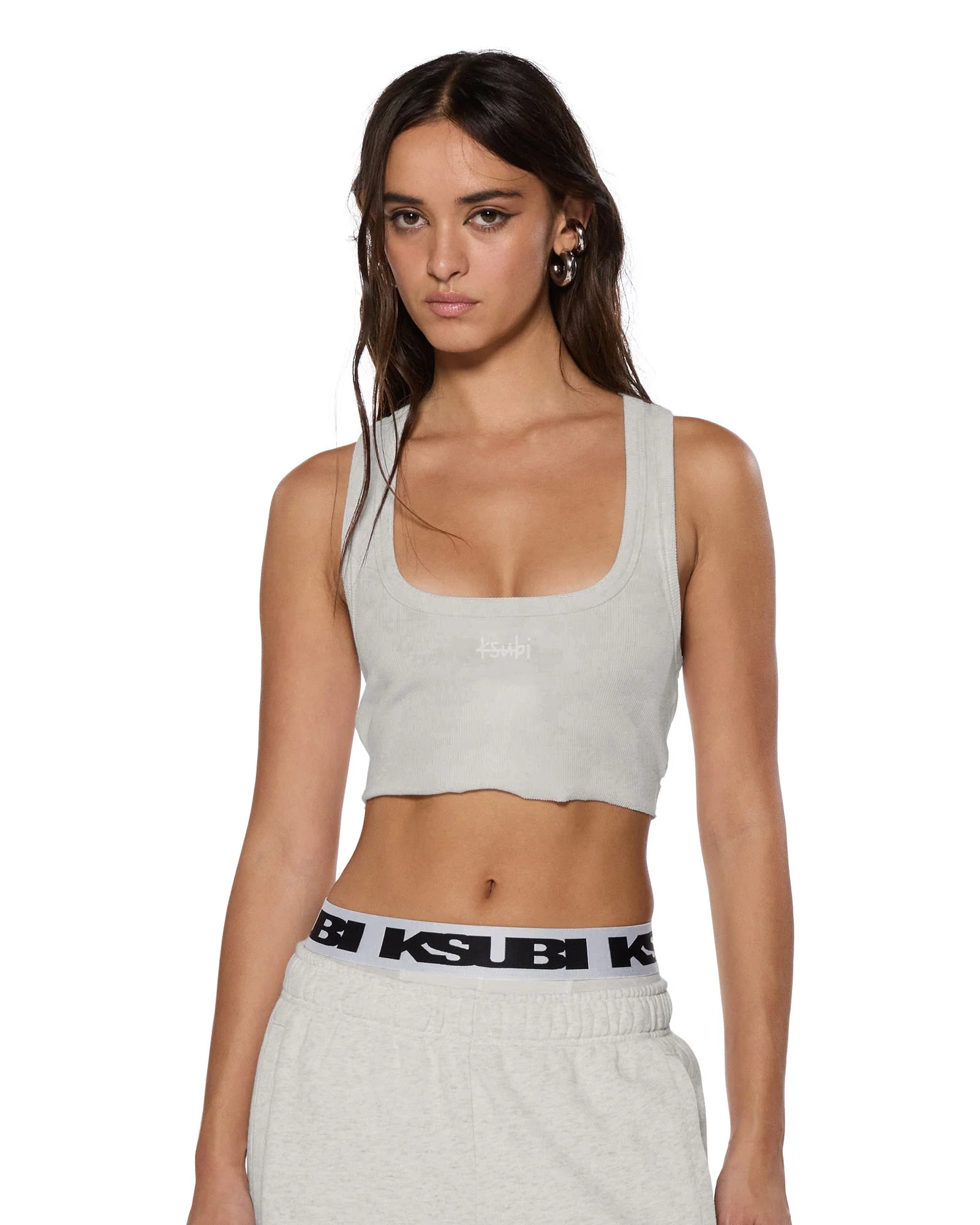 1999 ORIGIN CROP TANK SNOW MARLE