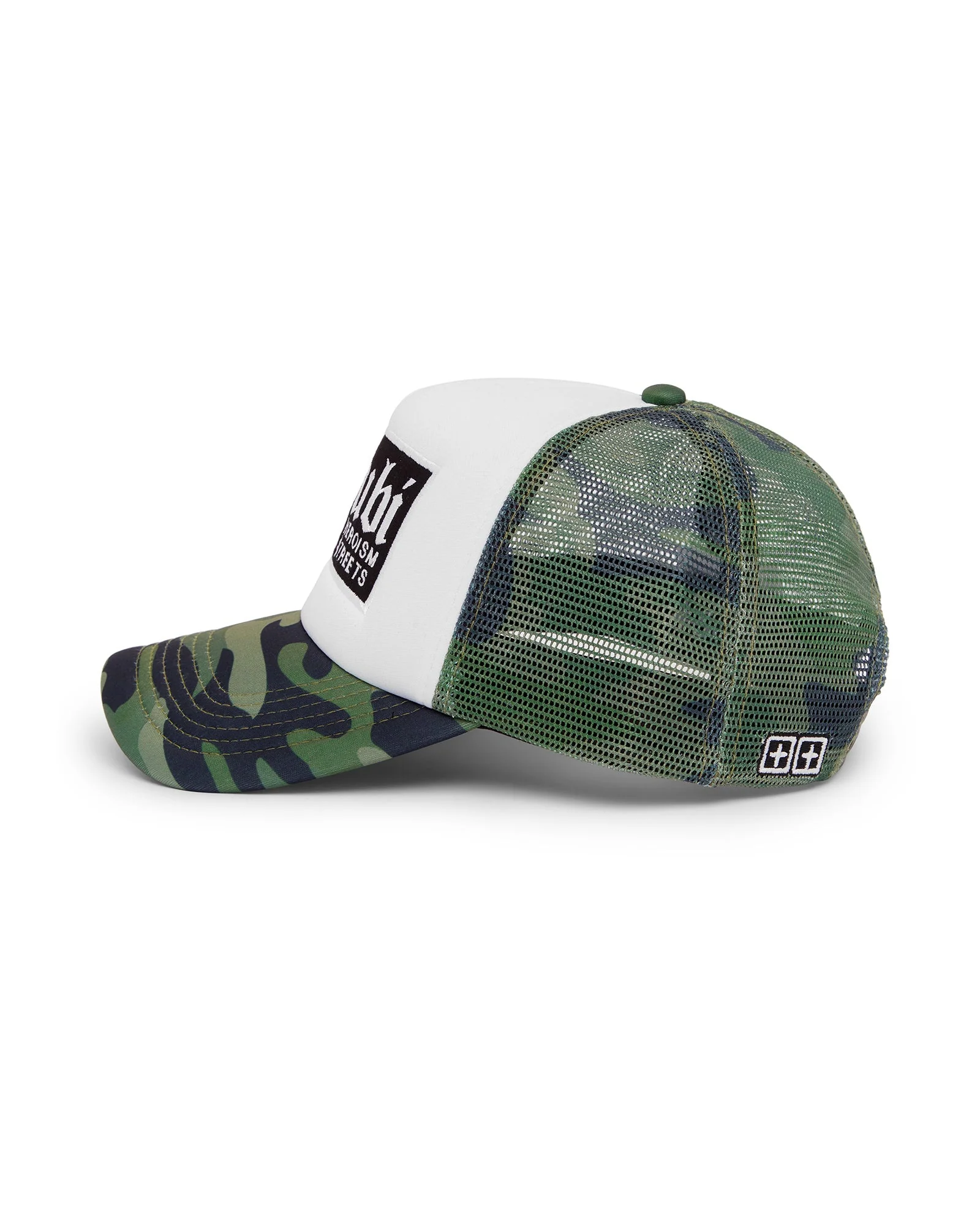 KROME PUFF TRUCKER CAP CAMO