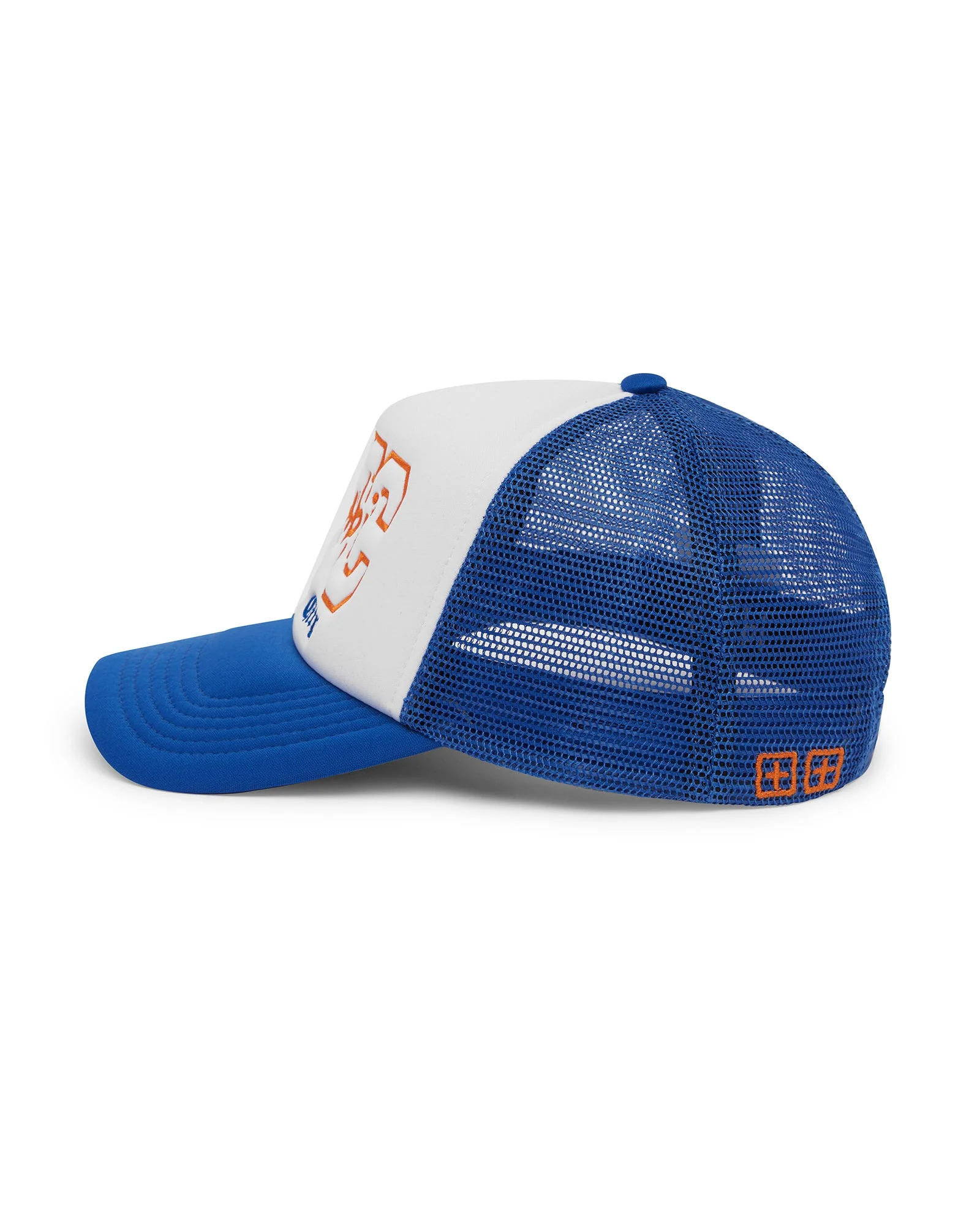 NYC AND THE STREETS TRUCKER CAP BLUE