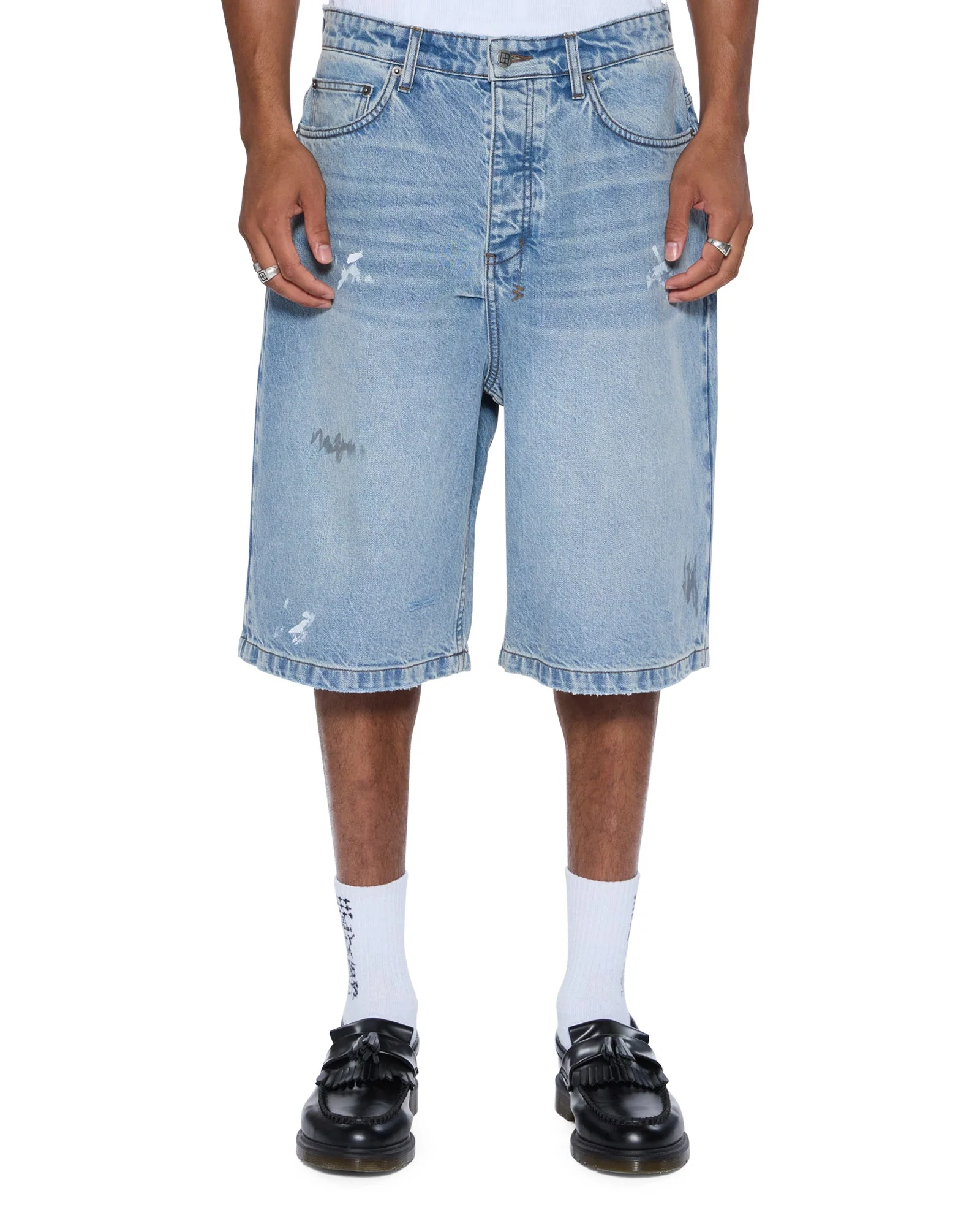 MAXX SHORT PAINTER BLUE